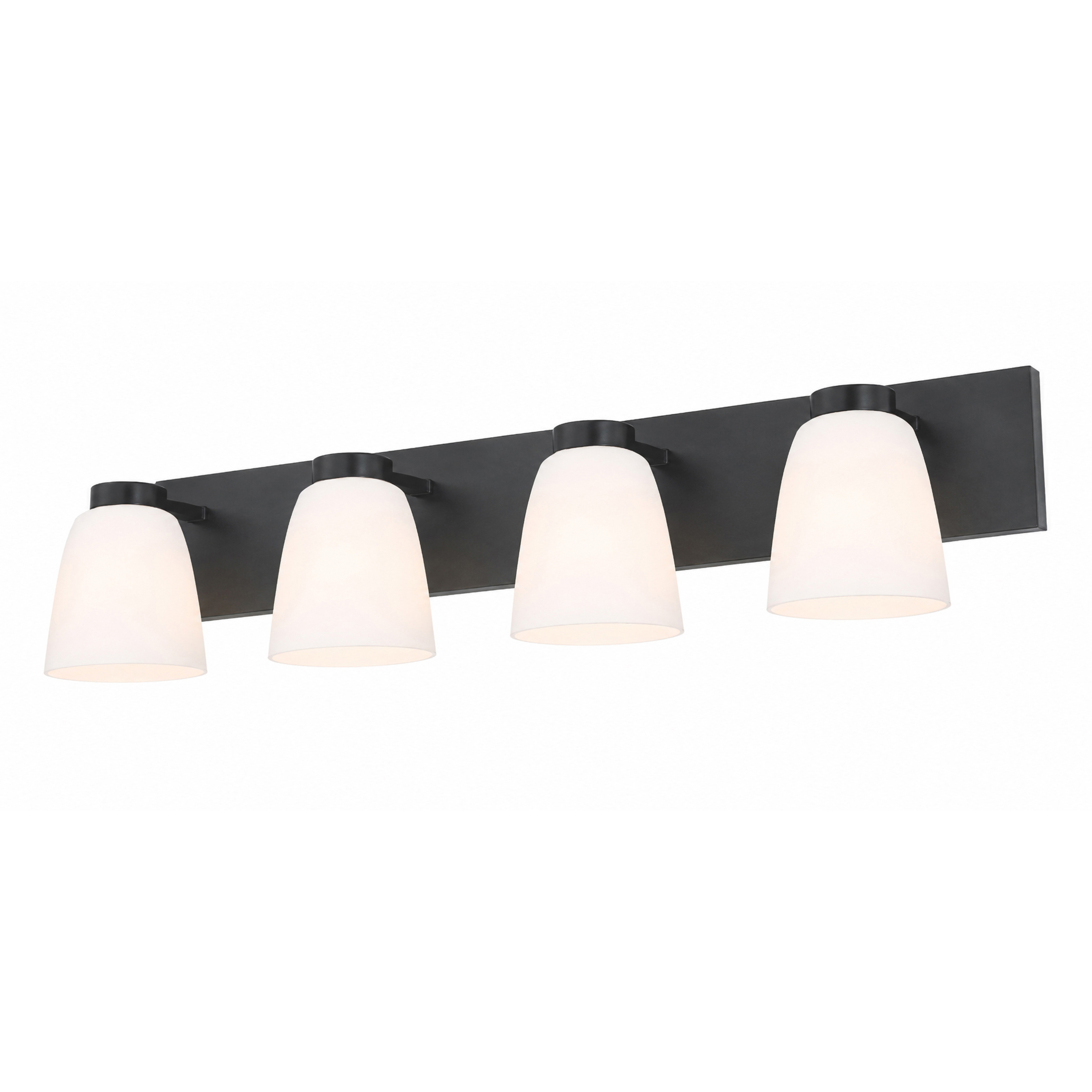 Colleen 4 Light 32 inch Black Bath/Vanity Light Wall Light