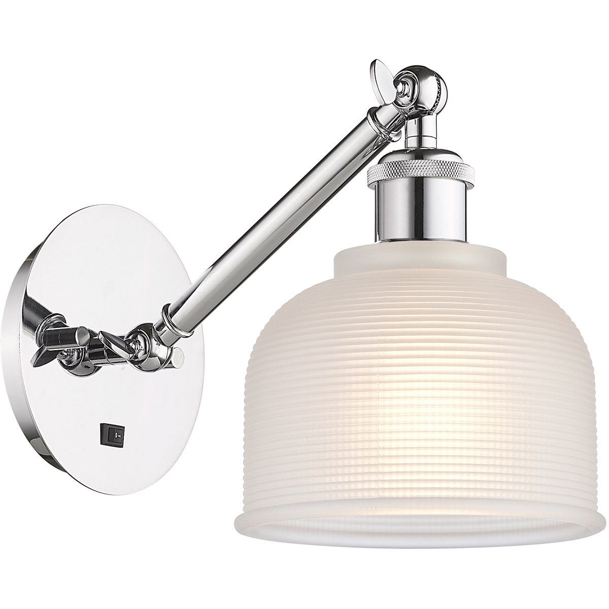 Ballston Dayton 1 Light 6 inch Polished Chrome Sconce Wall Light