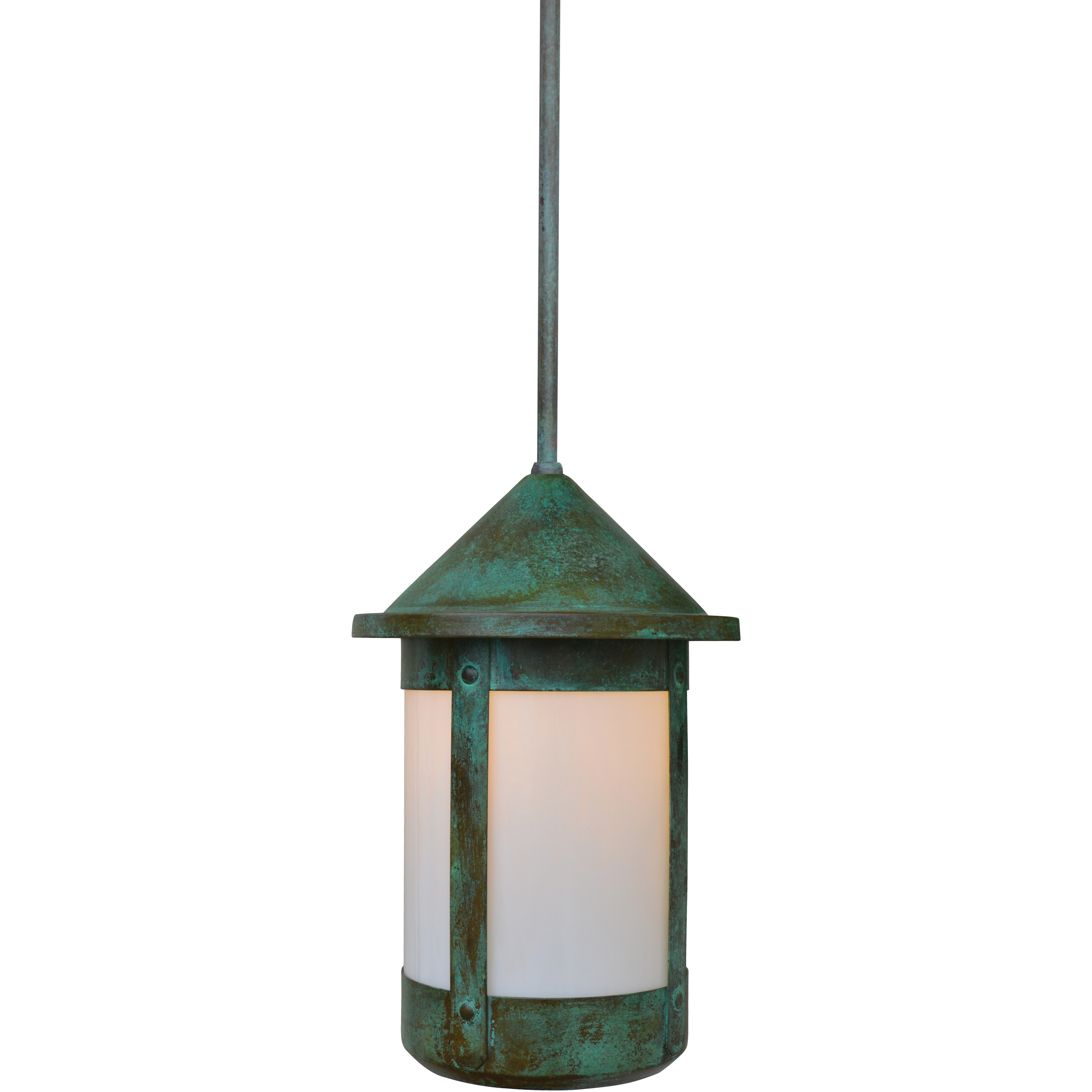 Berkeley 1 Light 14 inch Verdigris Patina Pendant Ceiling Light in White Opalescent