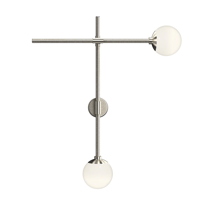 Sabon LED 12 inch Satin Nickel ADA Sconce Wall Light