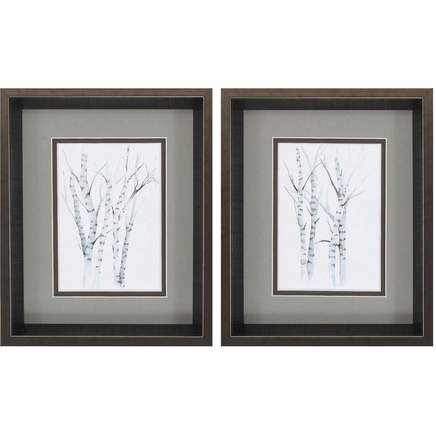 Landscapes Blue and Neutral Framed Art, Propac