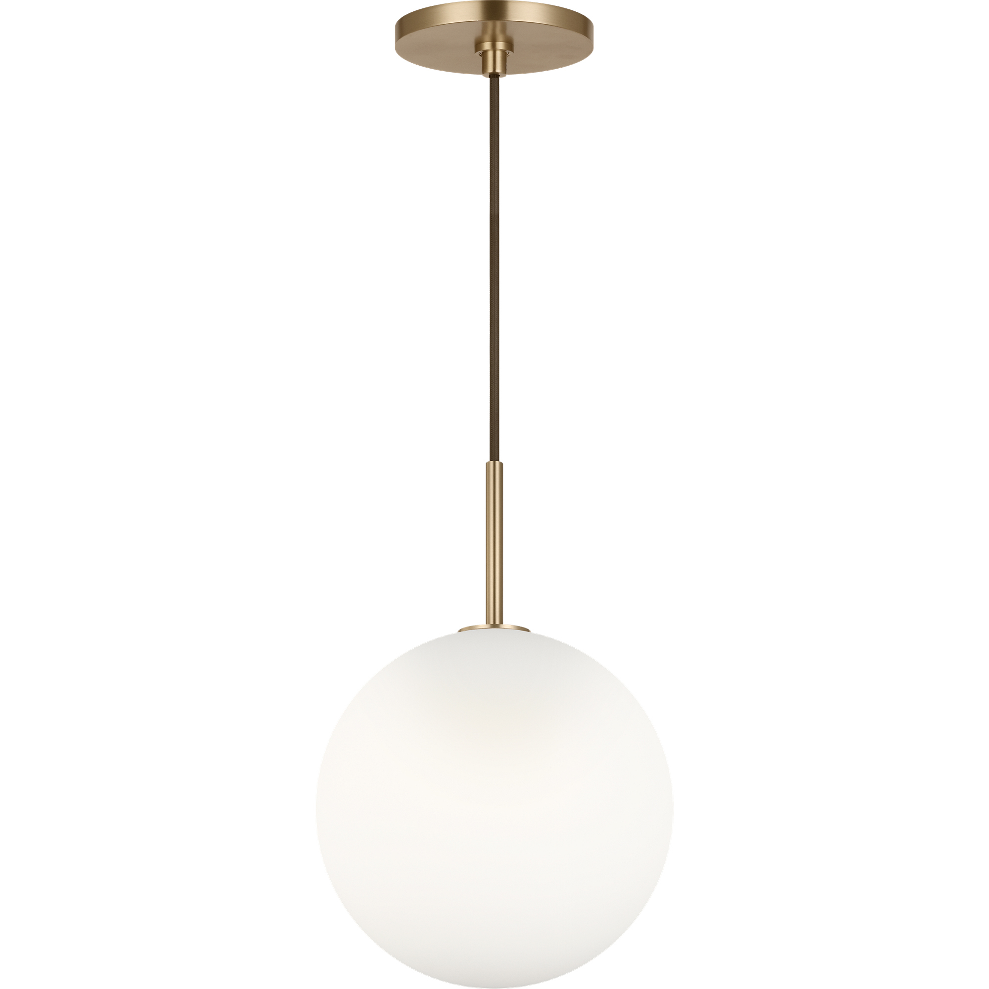 Richard June Sorelle 1 Light 12 inch Estate Brass Pendant Ceiling Light in LED