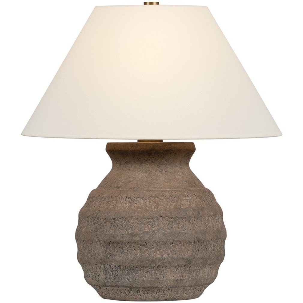 Dorian 23.5 inch 15 watt Patina Brass Table Lamp Portable Light