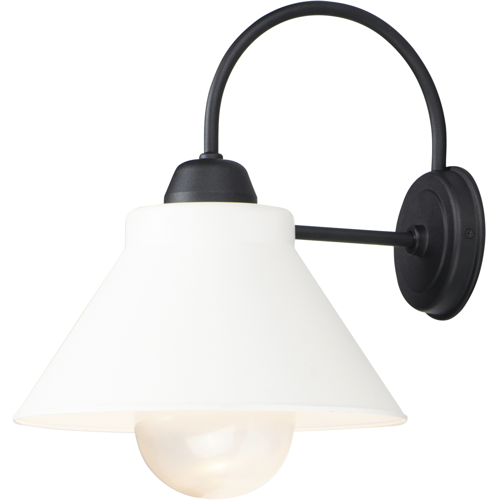 Jetty 1 Light 15.75 inch Black Outdoor Wall Mount