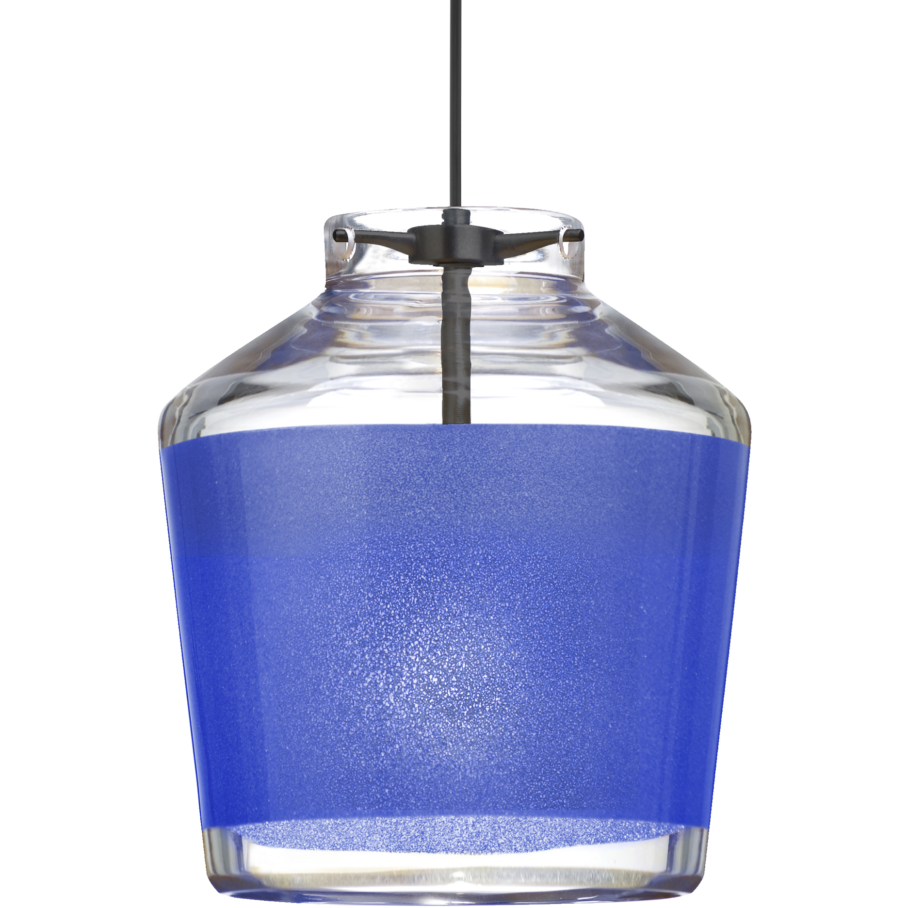 Pica 6 LED Black Cord Pendant Ceiling Light