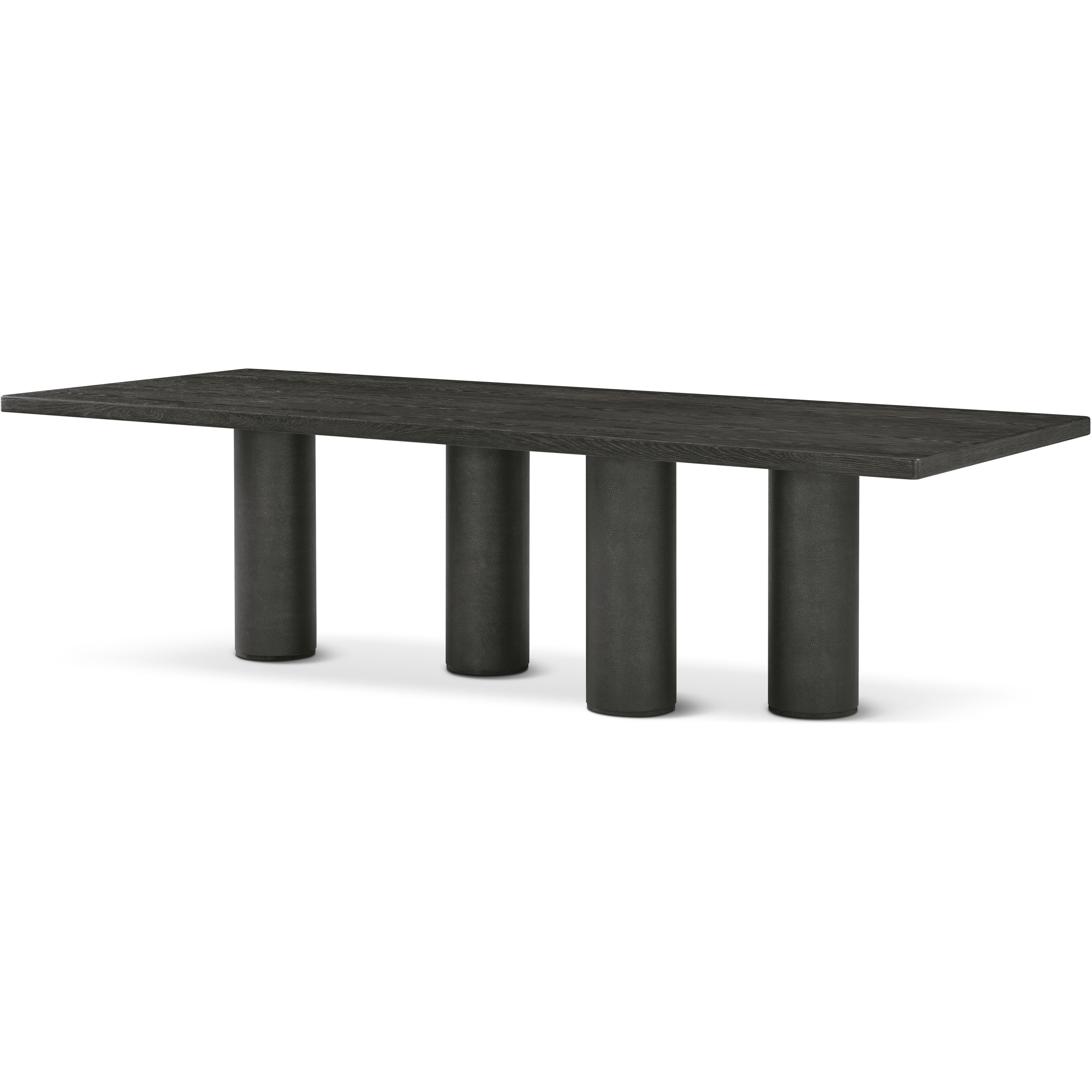 Maxwell 108 X 42 inch Obsidian Dining Table, Wooden