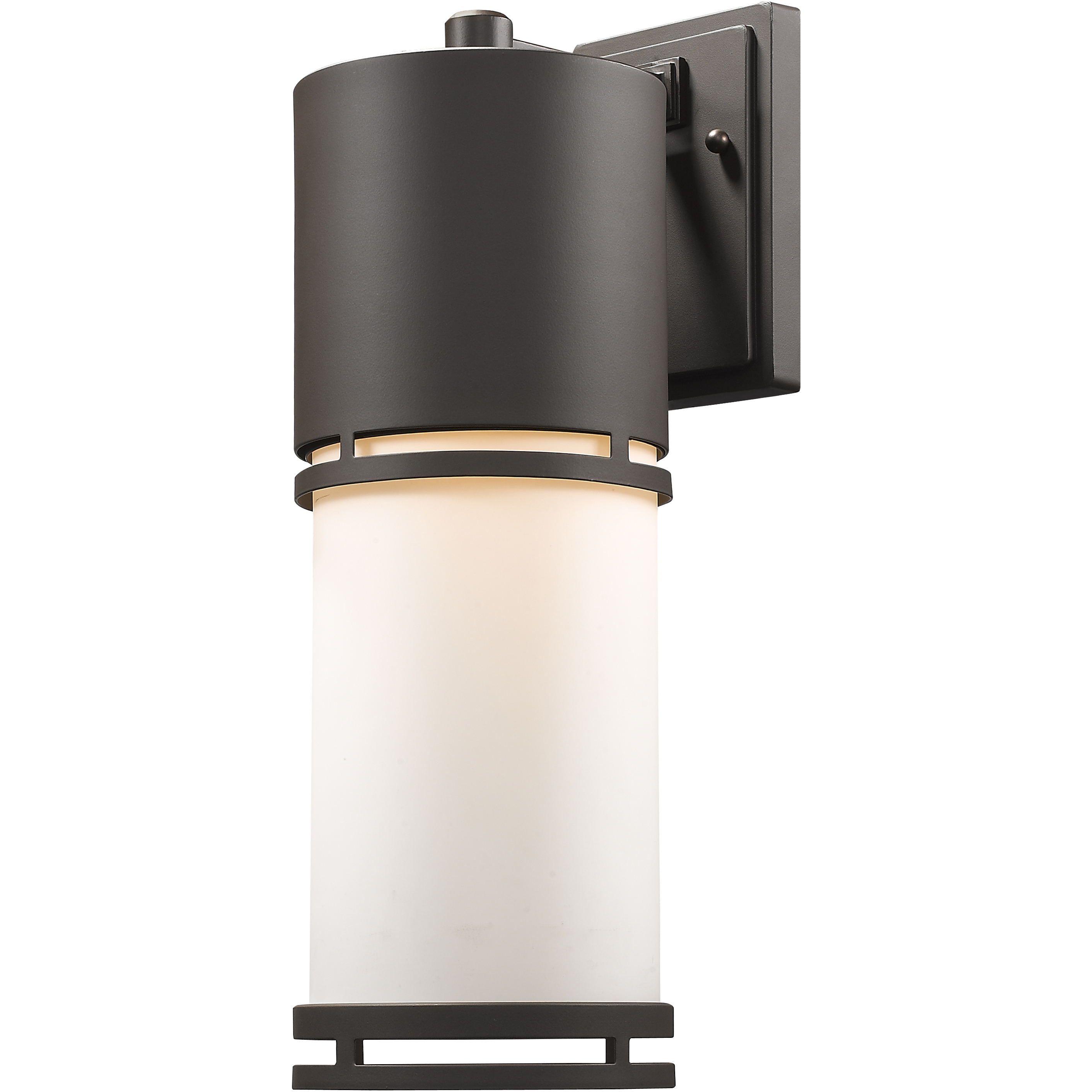 Luminata Outdoor Wall Light in Deep Bronze