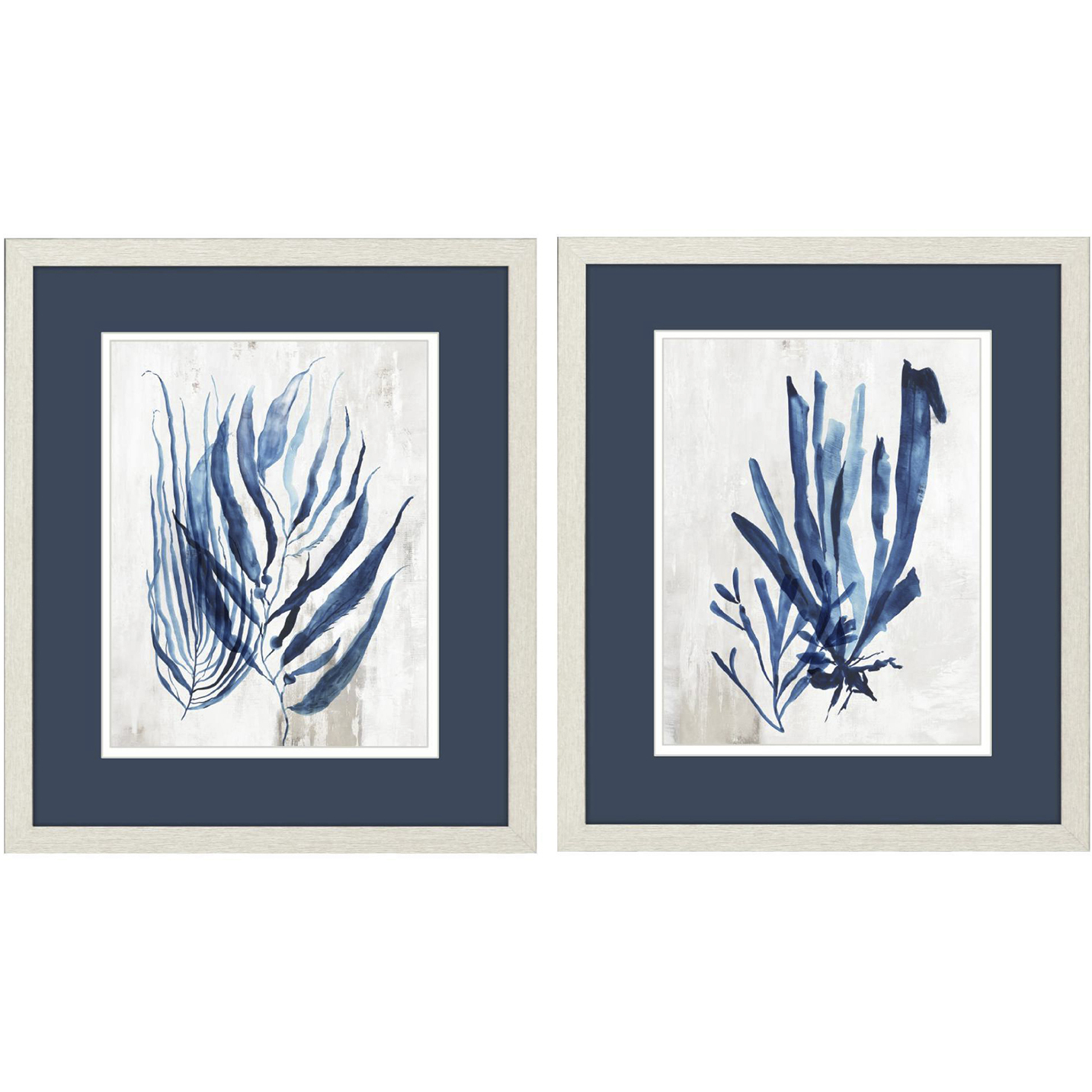 Waterside Blue and Gray Framed Art, Propac