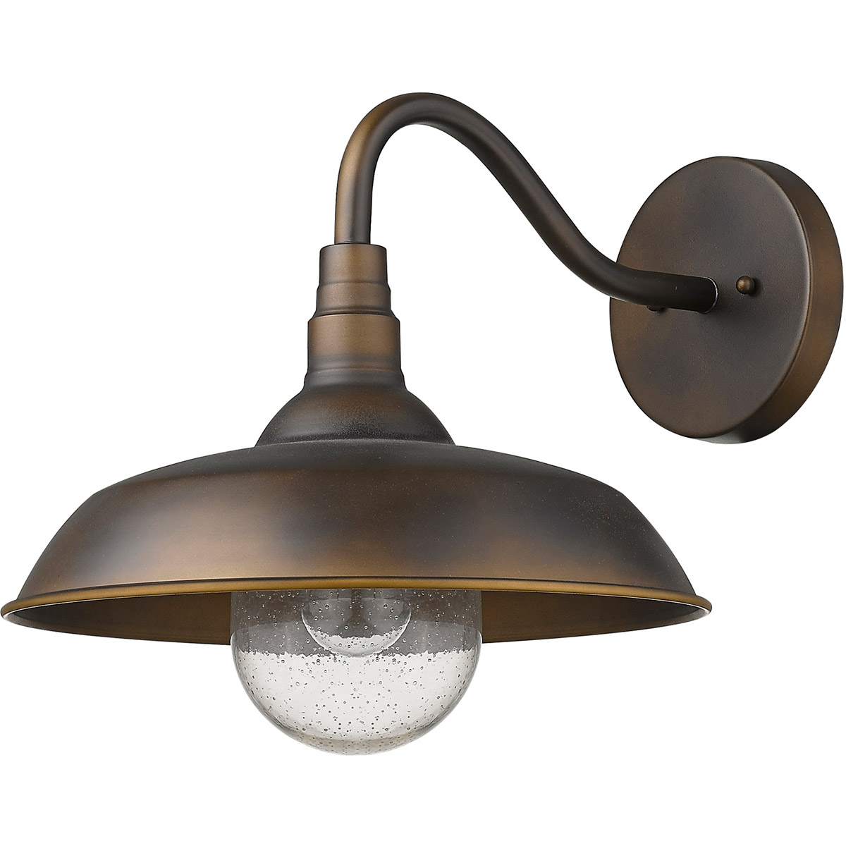 Burry 1 Light 14 inch Oil-Rubbed Bronze Exterior Wall Mount
