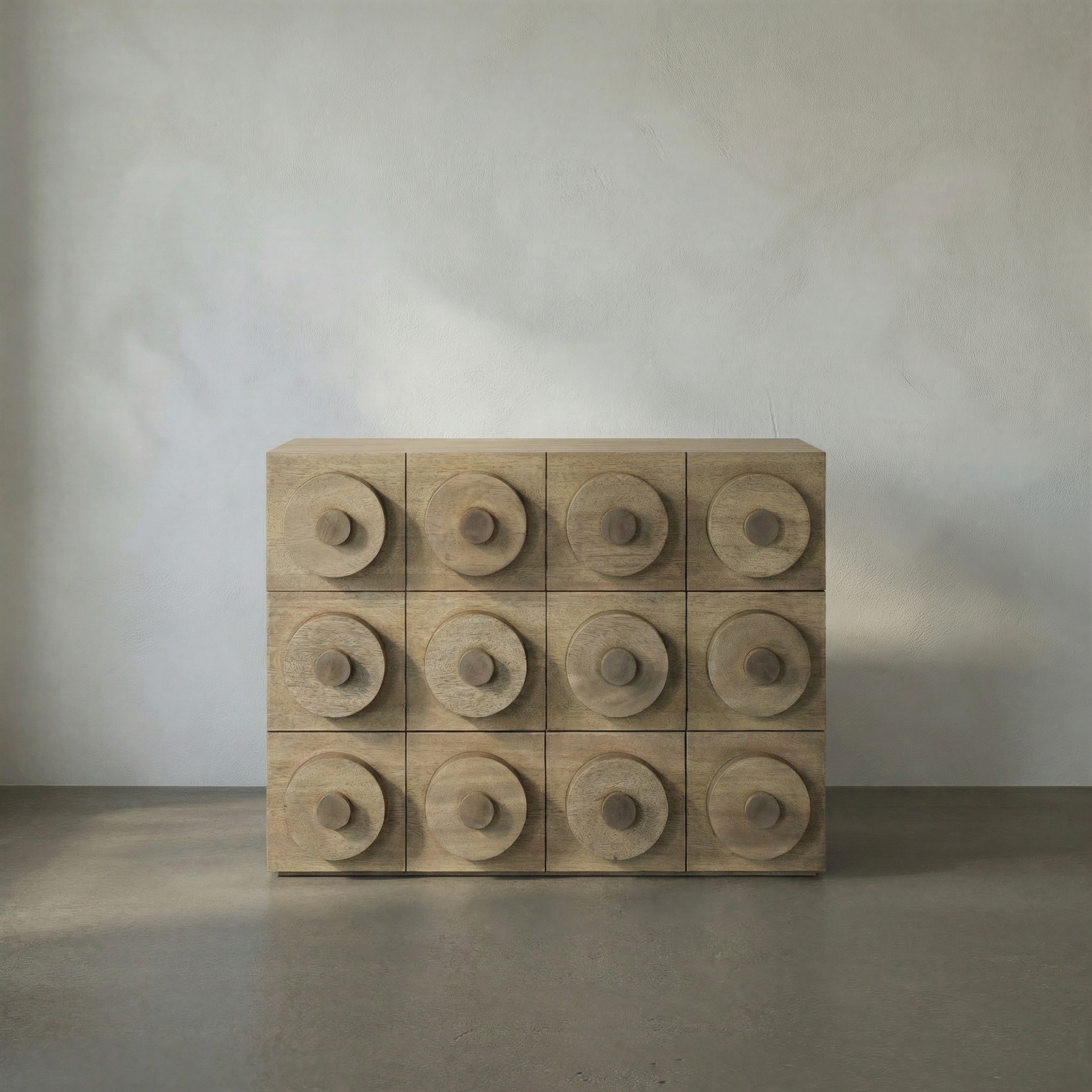 Lego 40 X 22 inch Washed Walnut Sideboard