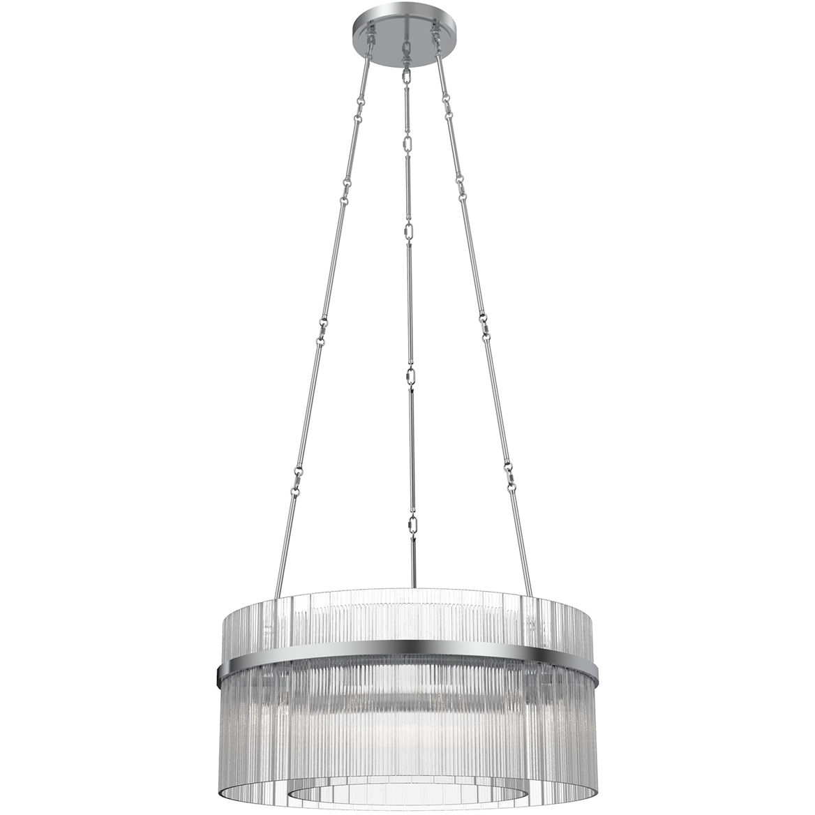 Carlisle 12 Light 35.88 inch Polished Nickel Chandelier Ceiling Light