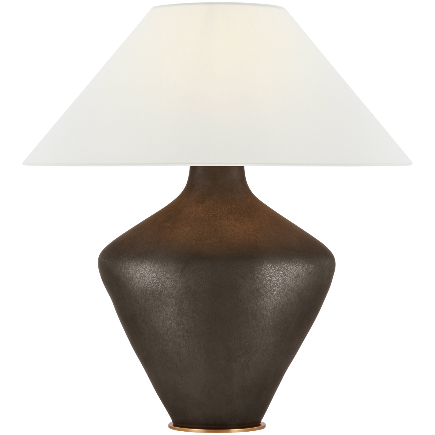 Kelly Wearstler Rohs 28.75 inch 15 watt Stained Black Metallic Table Lamp Portable Light, Extra Large