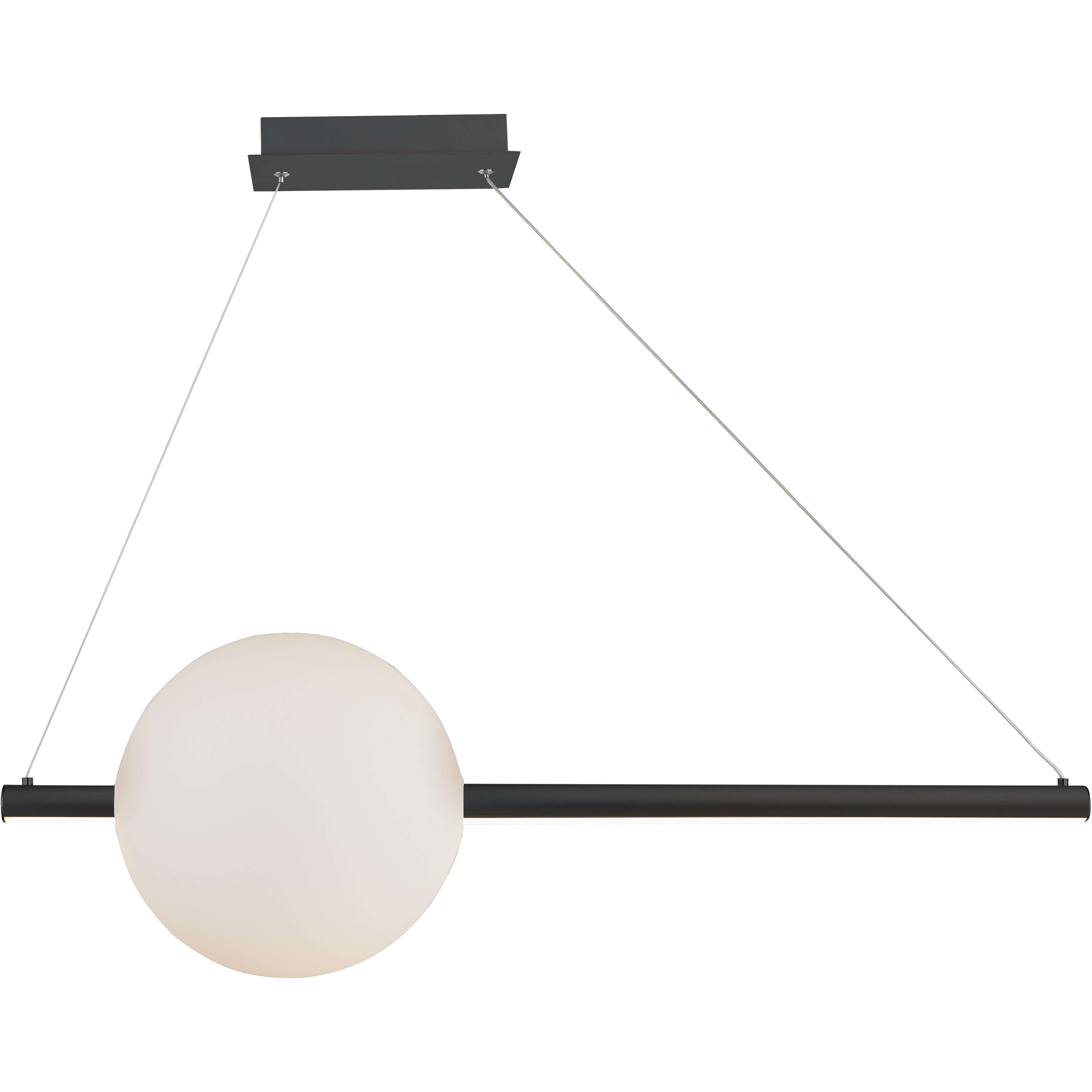ORB LED 11 inch Black Pendant Ceiling Light