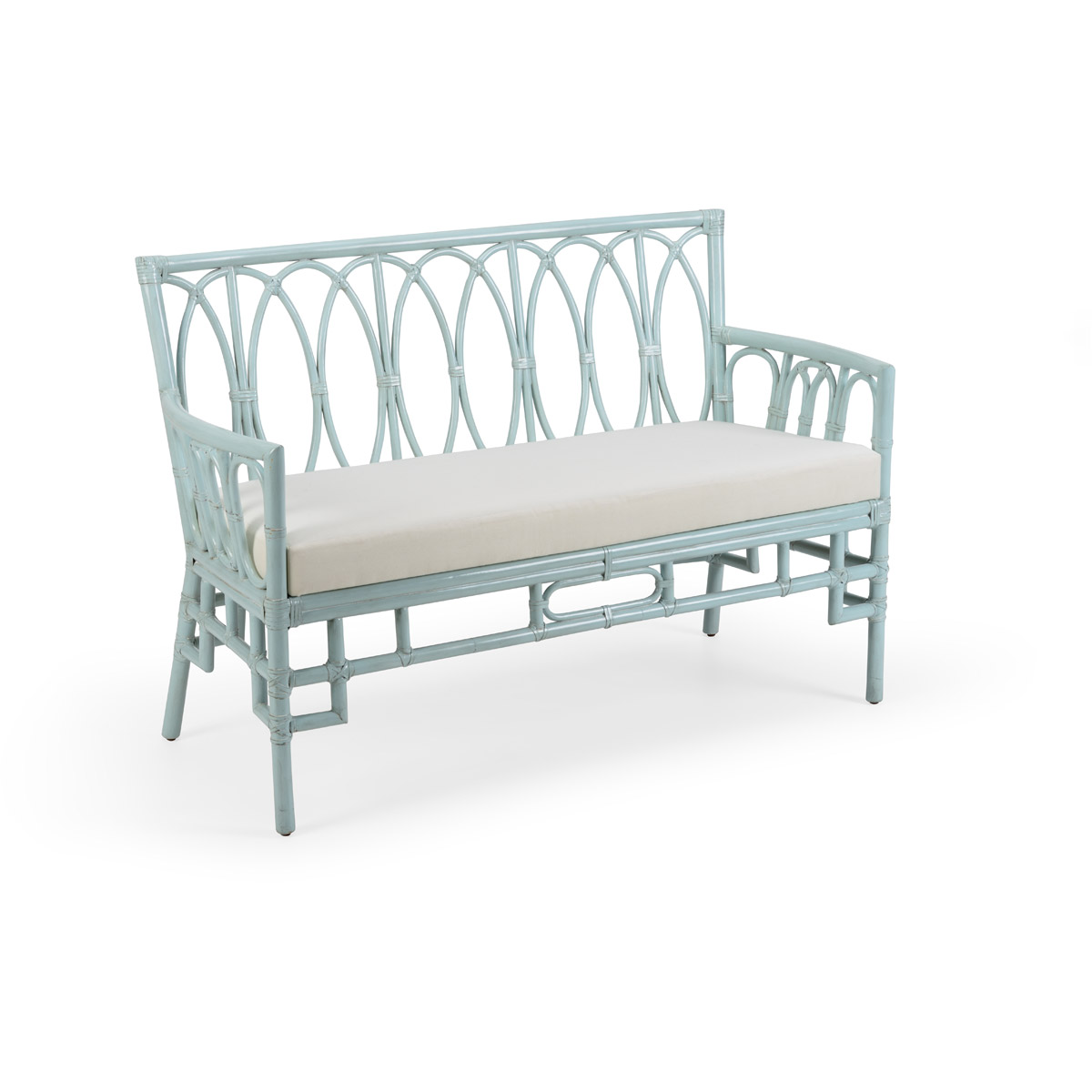 Wildwood Mint/Off White Settee
