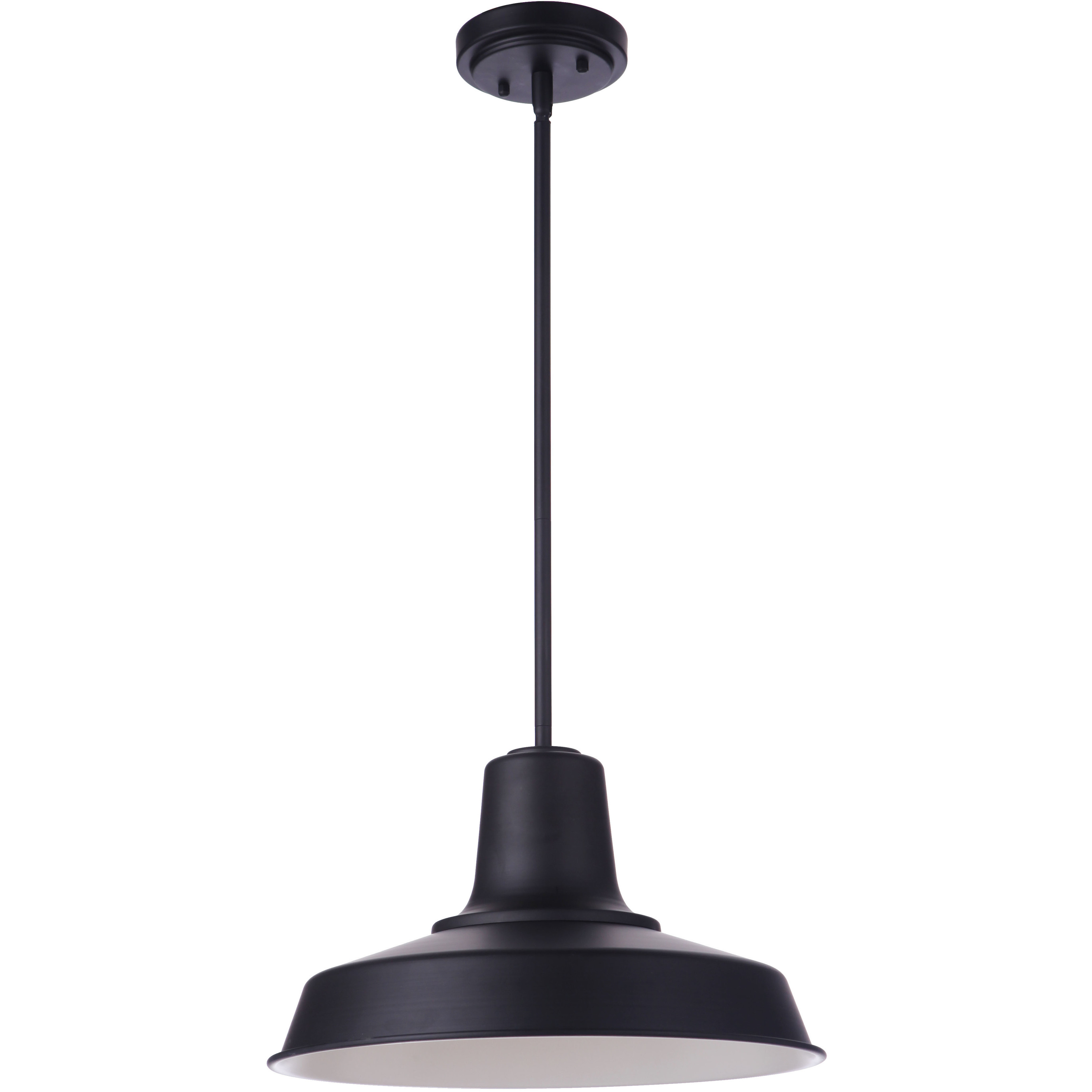 Briscoe 1 Light 14.96 inch Midnight Outdoor Pendant