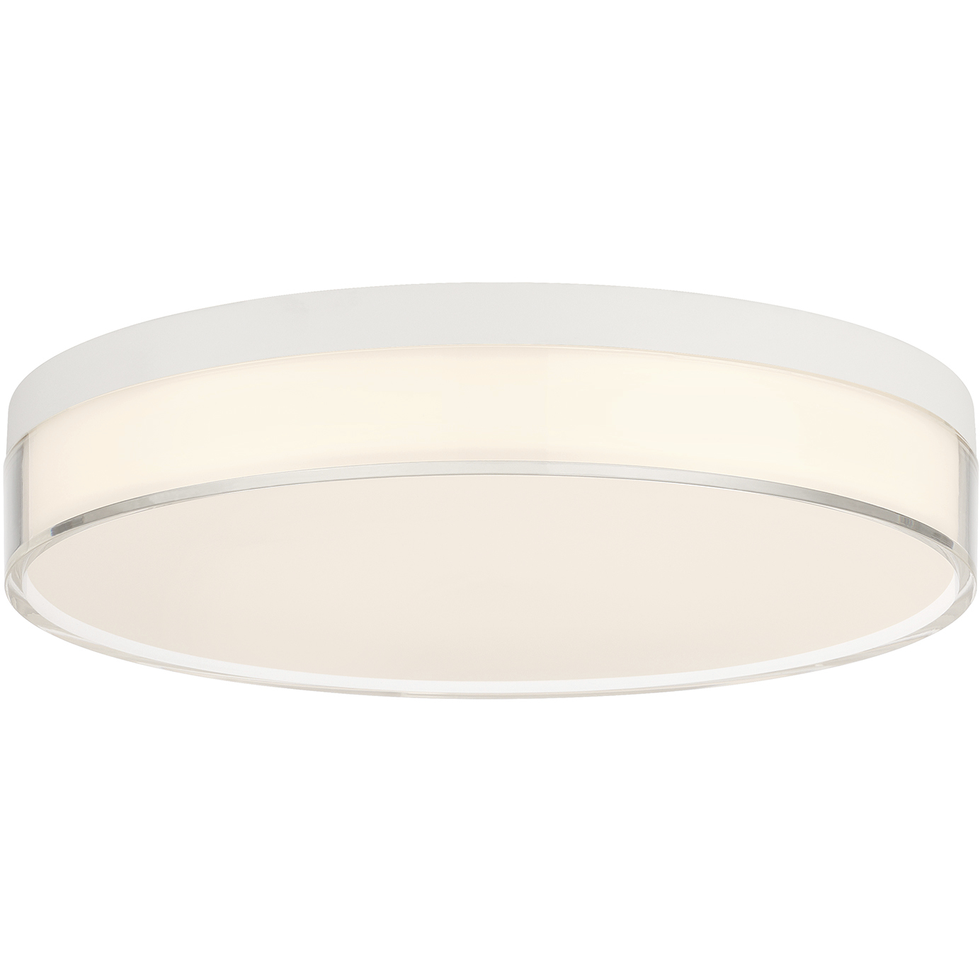 Clarion LED 11 inch White Flush Mount Ceiling Light