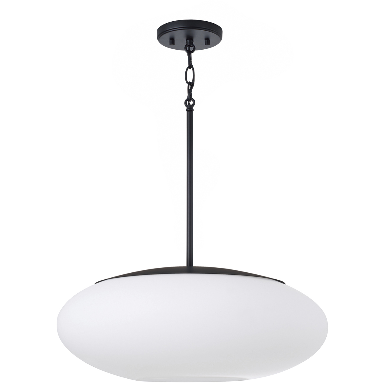 Soren 1 Light 20 inch Matte Black Pendant Ceiling Light