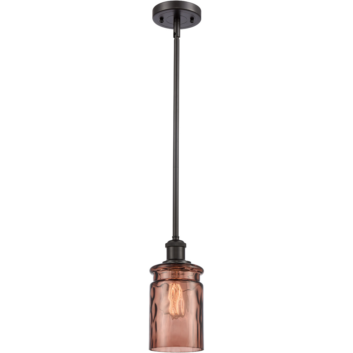 Ballston Candor LED 4.75 inch Oil Rubbed Bronze Pendant Ceiling Light, Ballston