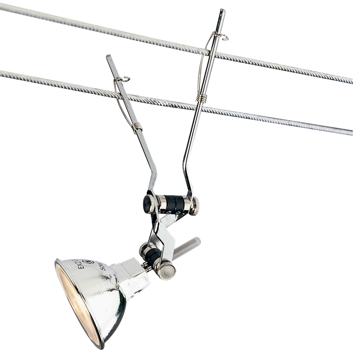 K Jane 1 Light 12 Satin Nickel Low-Voltage Track Head Ceiling Light in 12 inch
