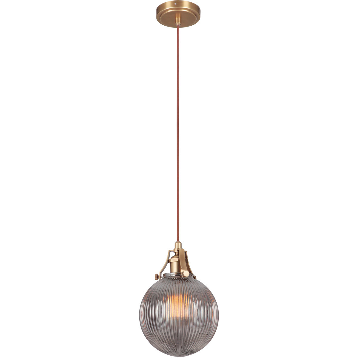 Gallery State House 1 Light 7.75 inch Polished Nickel Mini Pendant Ceiling Light