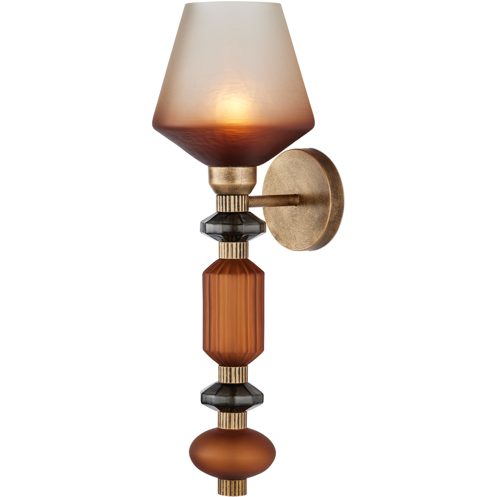 Mandeville 1 Light 8.75 inch Antique Gold Wall Sconce Wall Light