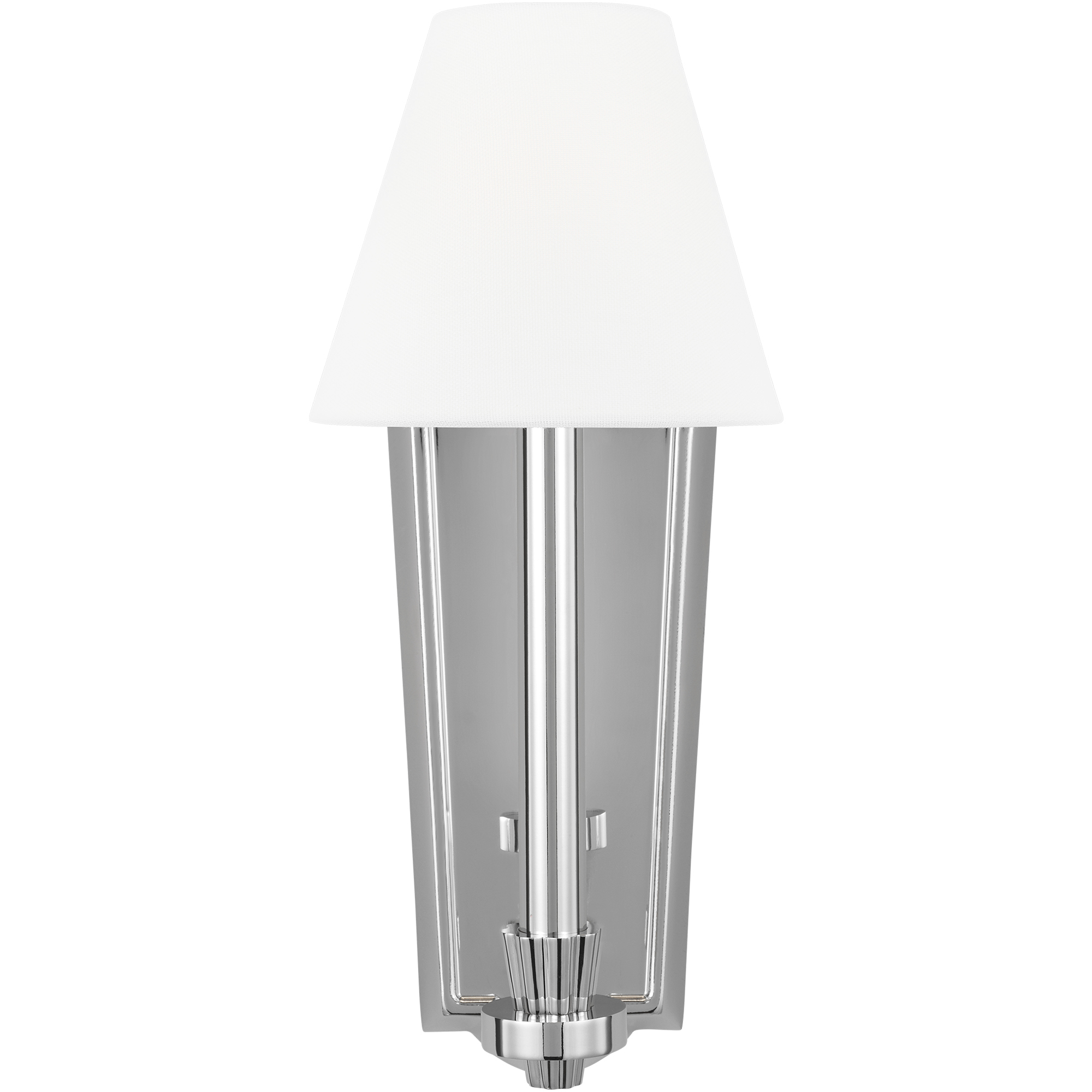 AH by Alexa Hampton Paisley 1 Light 3 inch Polished Nickel Tall Sconce Wall Light