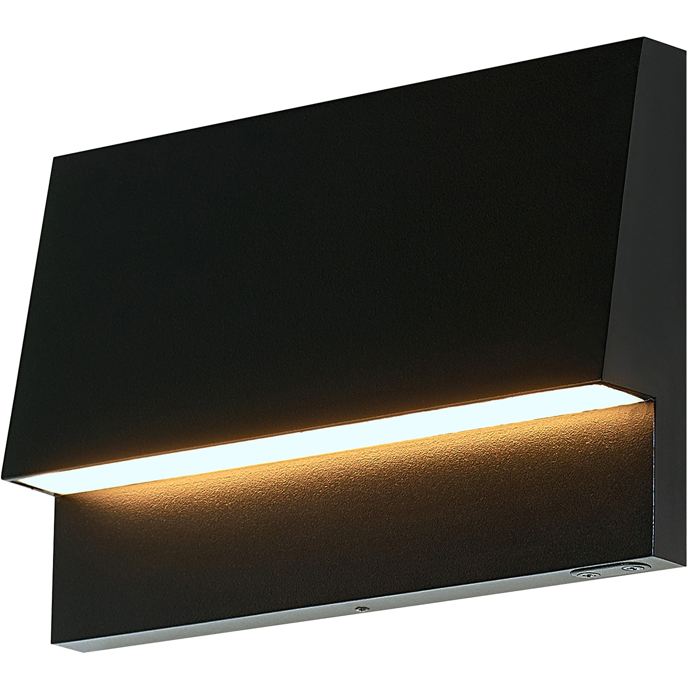Sean Lavin Krysen 120 11.15 watt Black Outdoor Wall/Step Light in 120V, Integrated LED