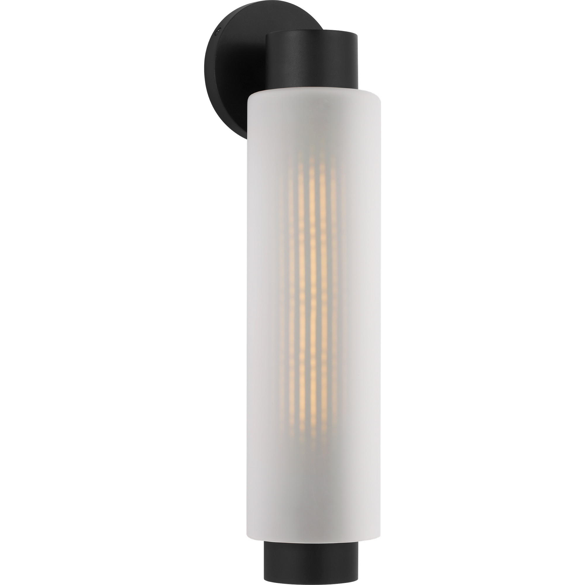 Drew & Jonathan Ridge 1 Light 20 inch Textured Black Outdoor Wall Light in Standard
