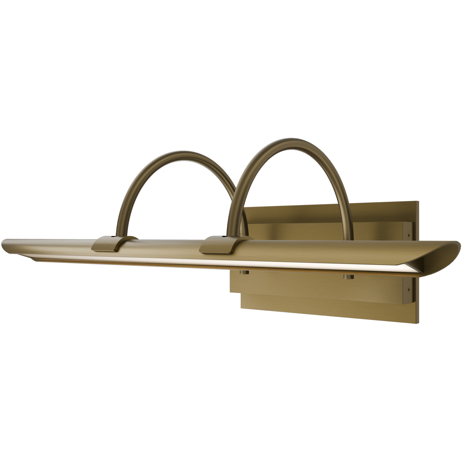 Modern Forms PL-36518-27-AB Ansel Indoor Wall Lighting in 2700K, Aged Brass