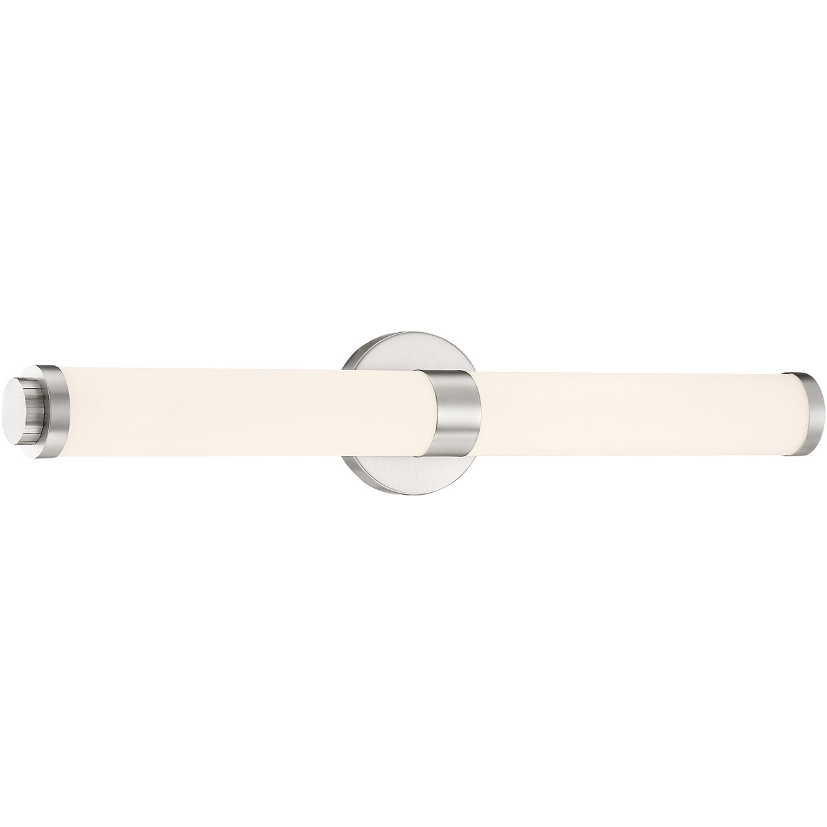 Aqua LED 25 inch Brushed Steel Vanity Light Wall Light