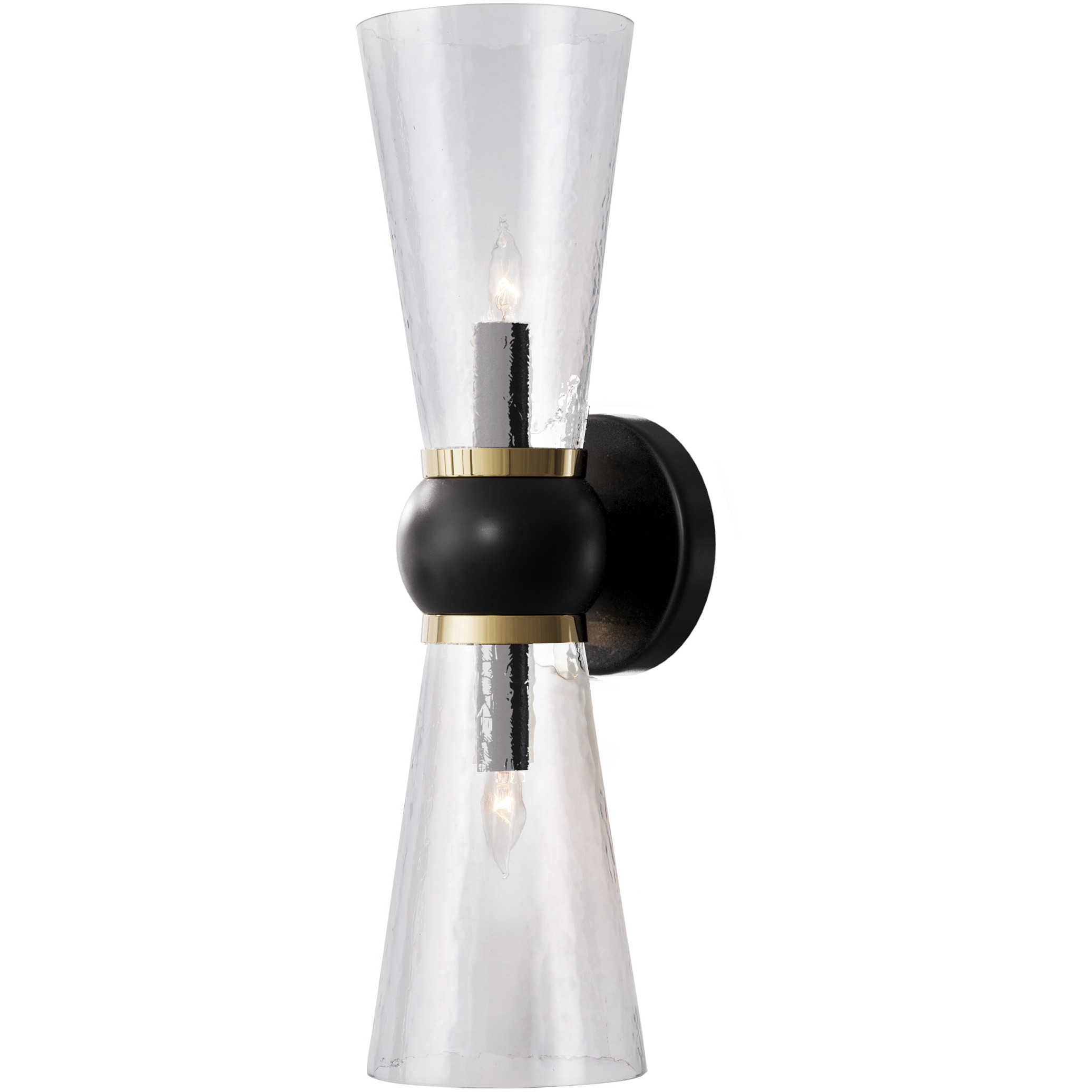 Byford 2 Light 4.75 inch Oil Rubbed Bronze Bath Wall Sconce Wall Light