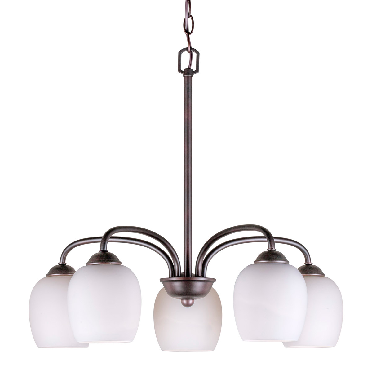 Signature 5 Light 23 inch Antique Bronze Chandelier Ceiling Light