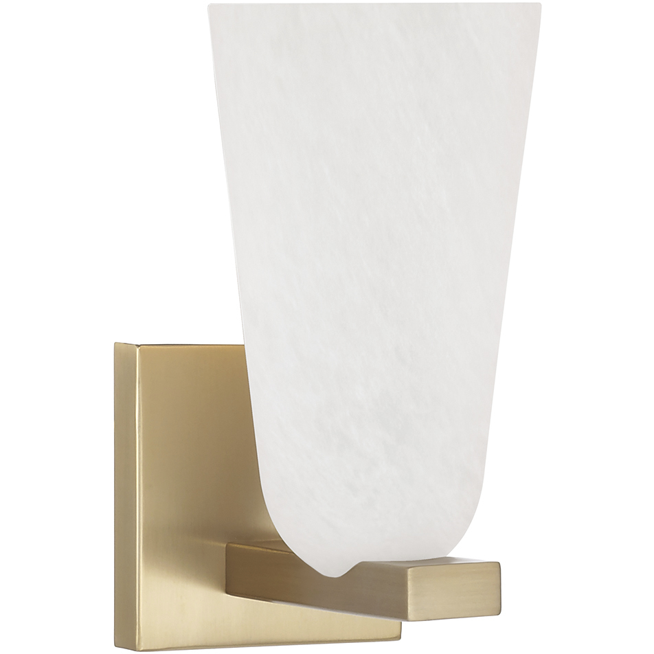 Romy 1 Light 4.75 inch Matte Brass ADA Sconce Wall Light