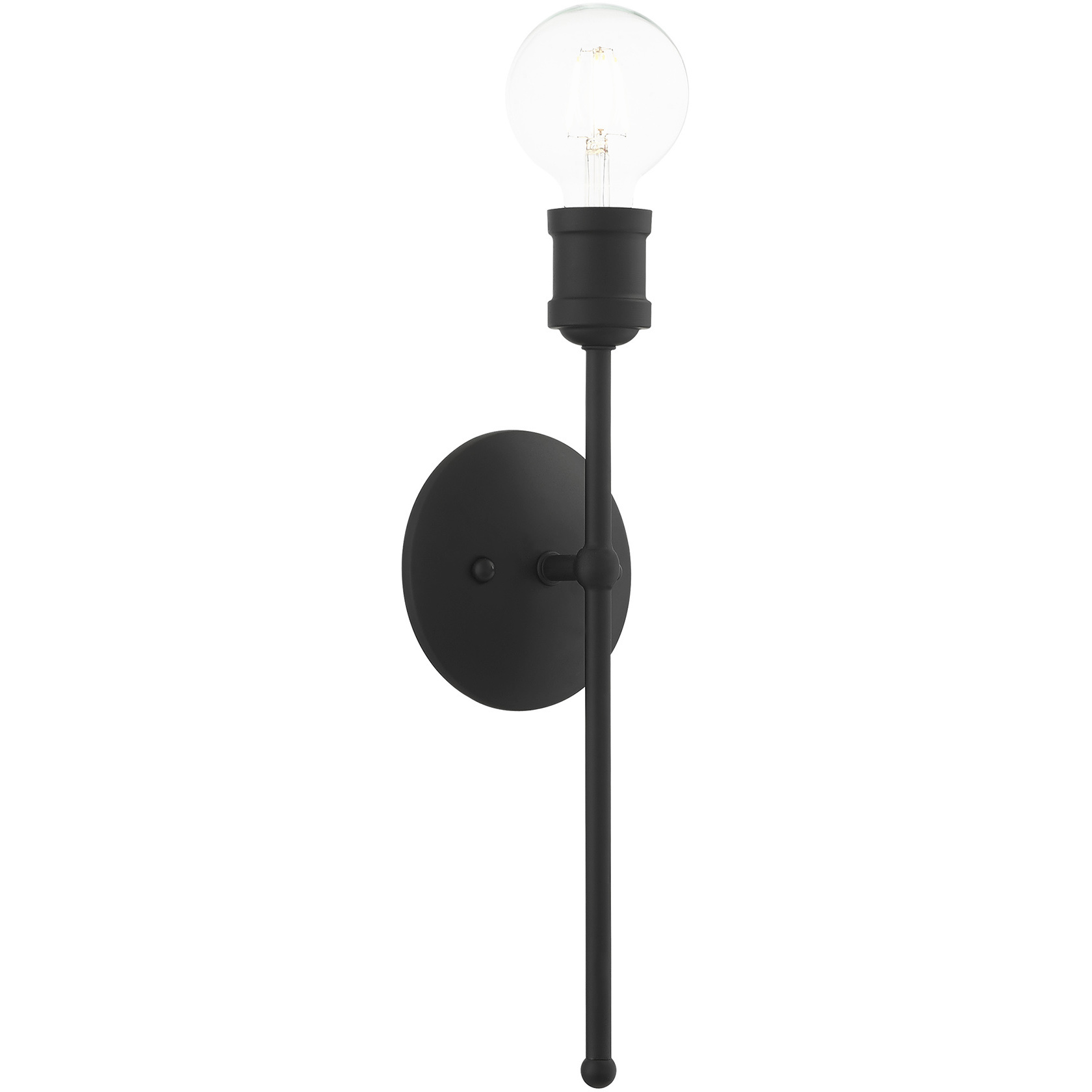 Lansdale 1 Light 5 inch Black ADA ADA Single Sconce Wall Light