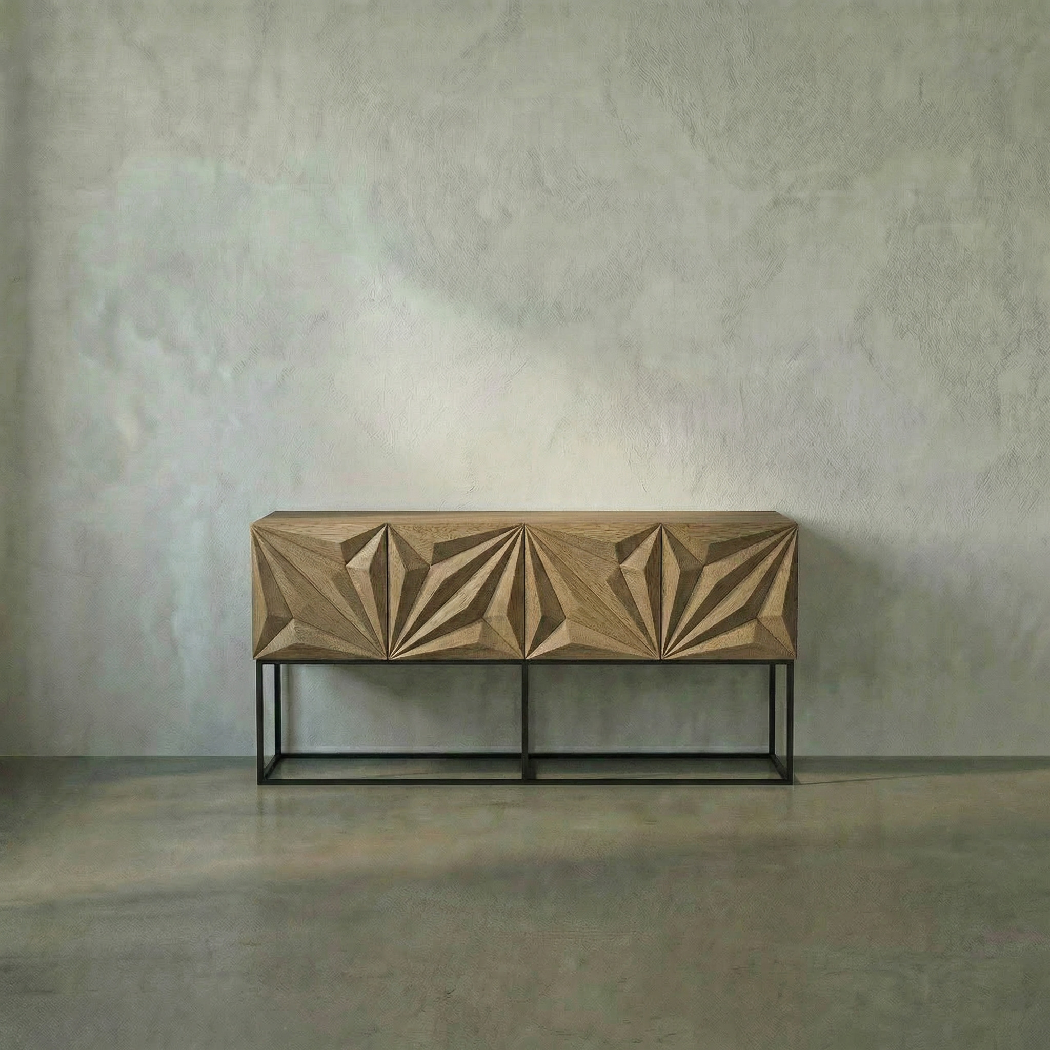 Zurich 60 X 19 inch Bleached Walnut Console