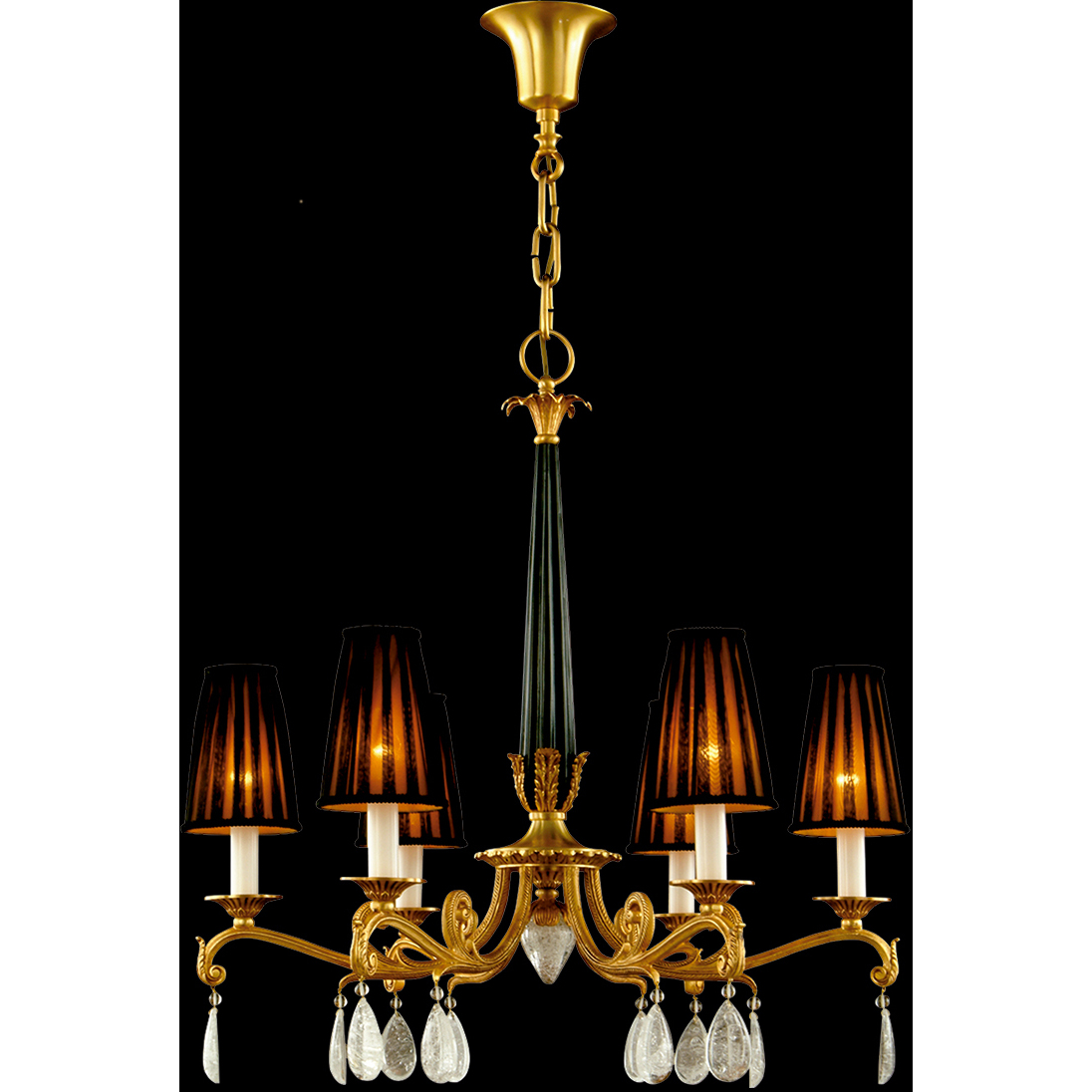 Mariner Luxury LED 28.35 inch French Gold Chandelier Ceiling Light