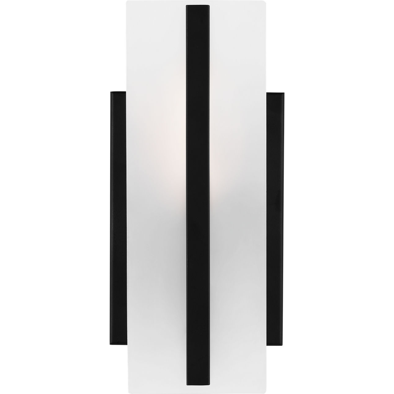 Dex 1 Light 4.75 inch Midnight Black Bath Vanity Wall Light