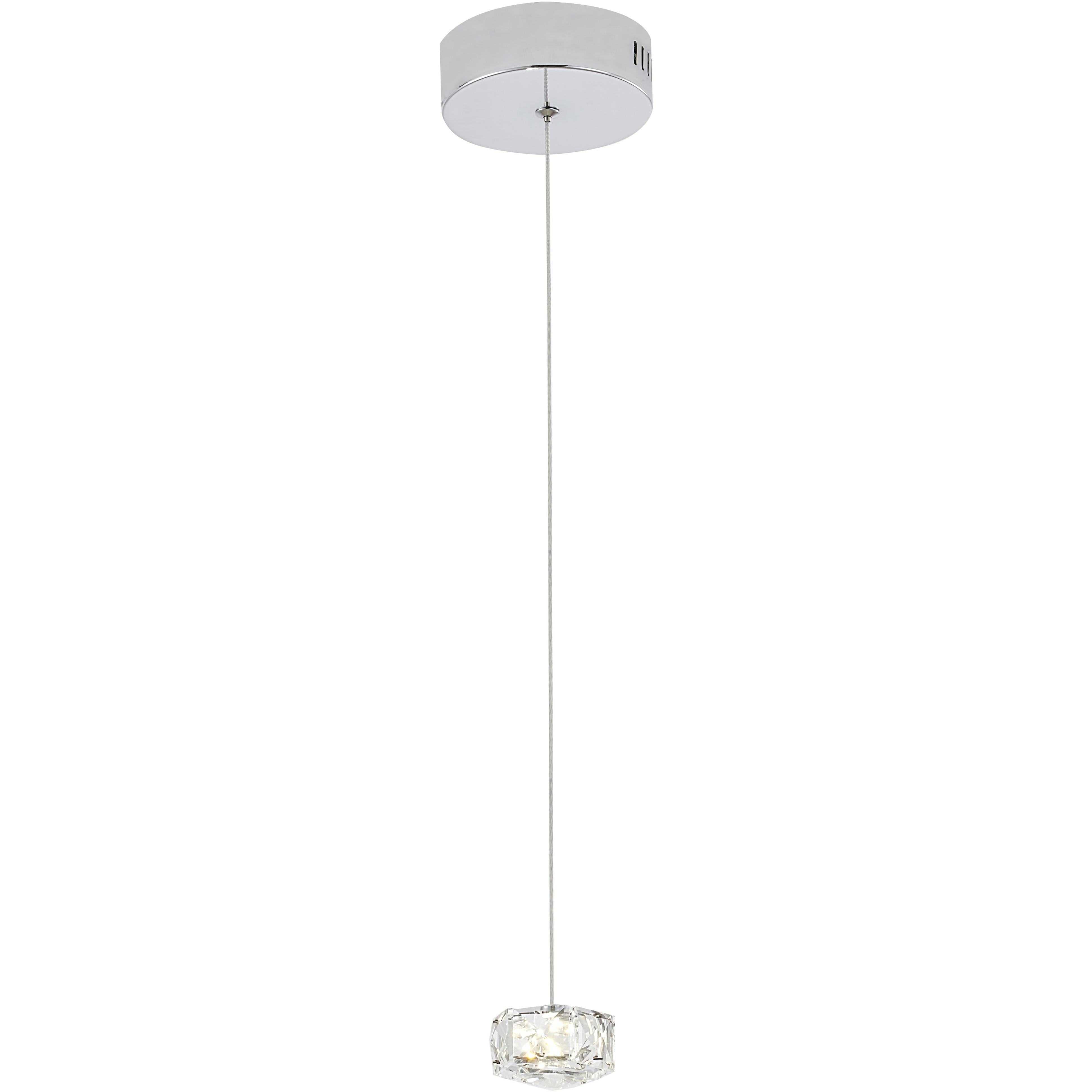 Canada LED 2 inch Chrome Pendant Ceiling Light