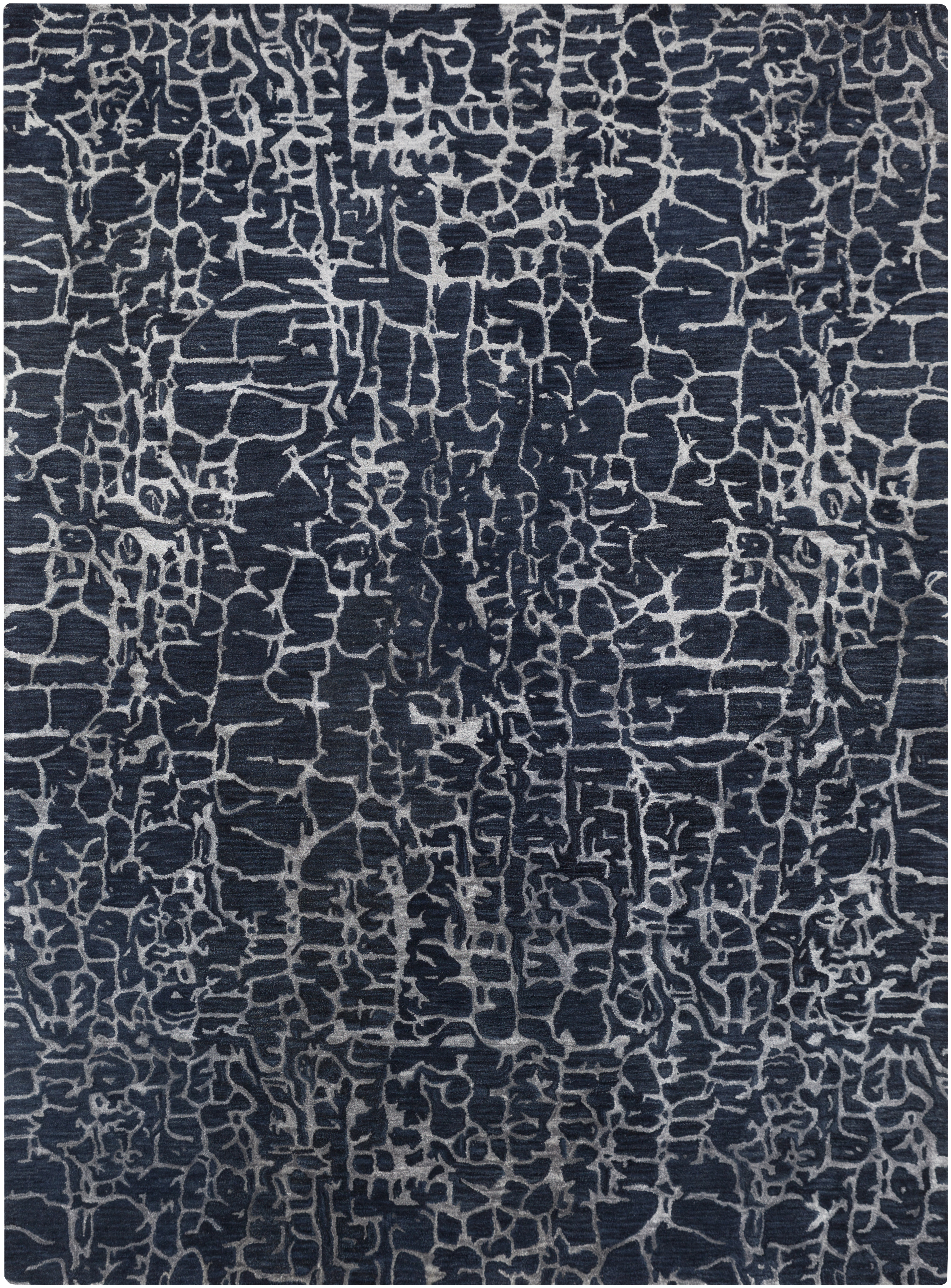 Banshee 132 X 96 inch Dark Blue Rug in 8 x 11, Rectangle