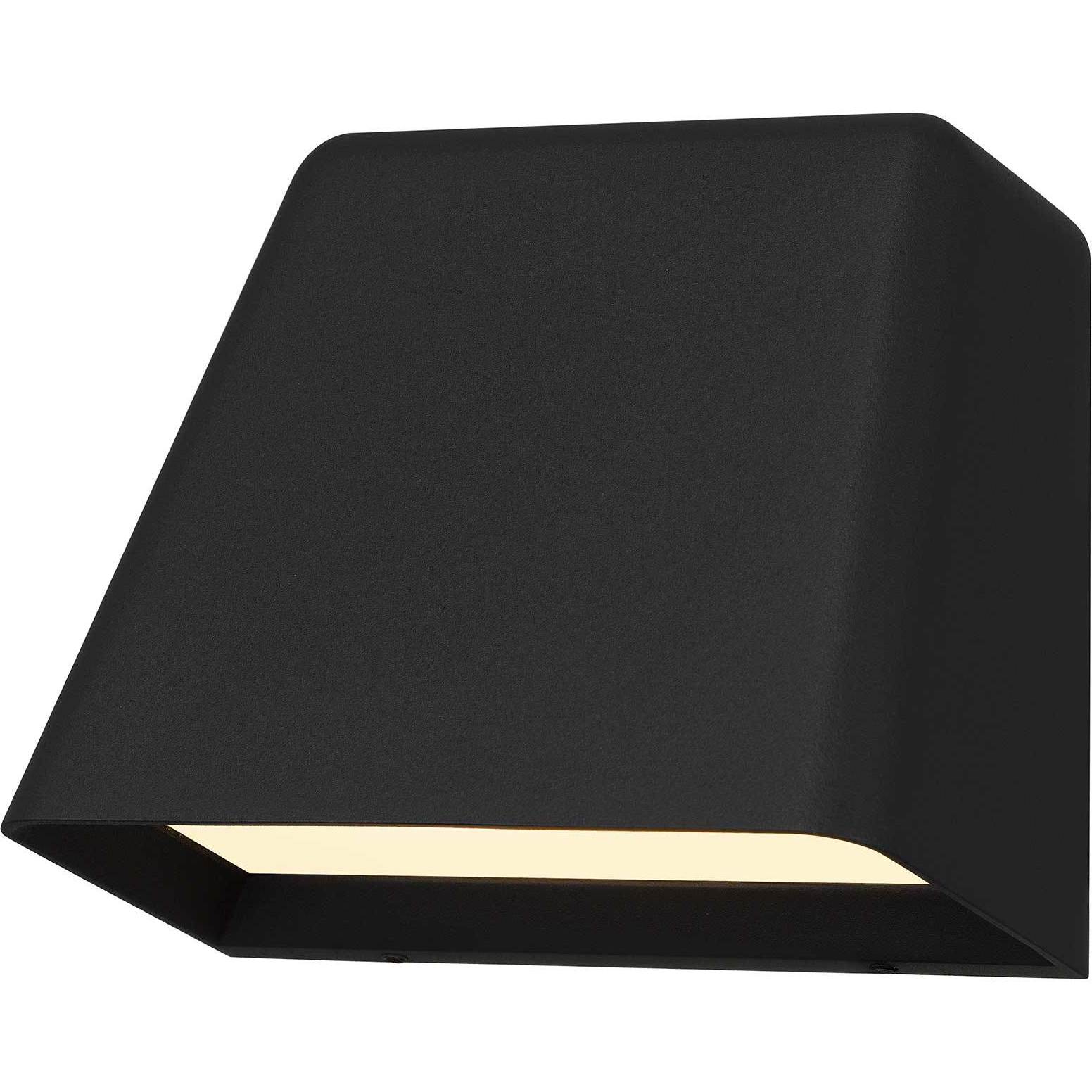 Bull LED 4.63 inch Sand Black Outdoor Wall Sconce