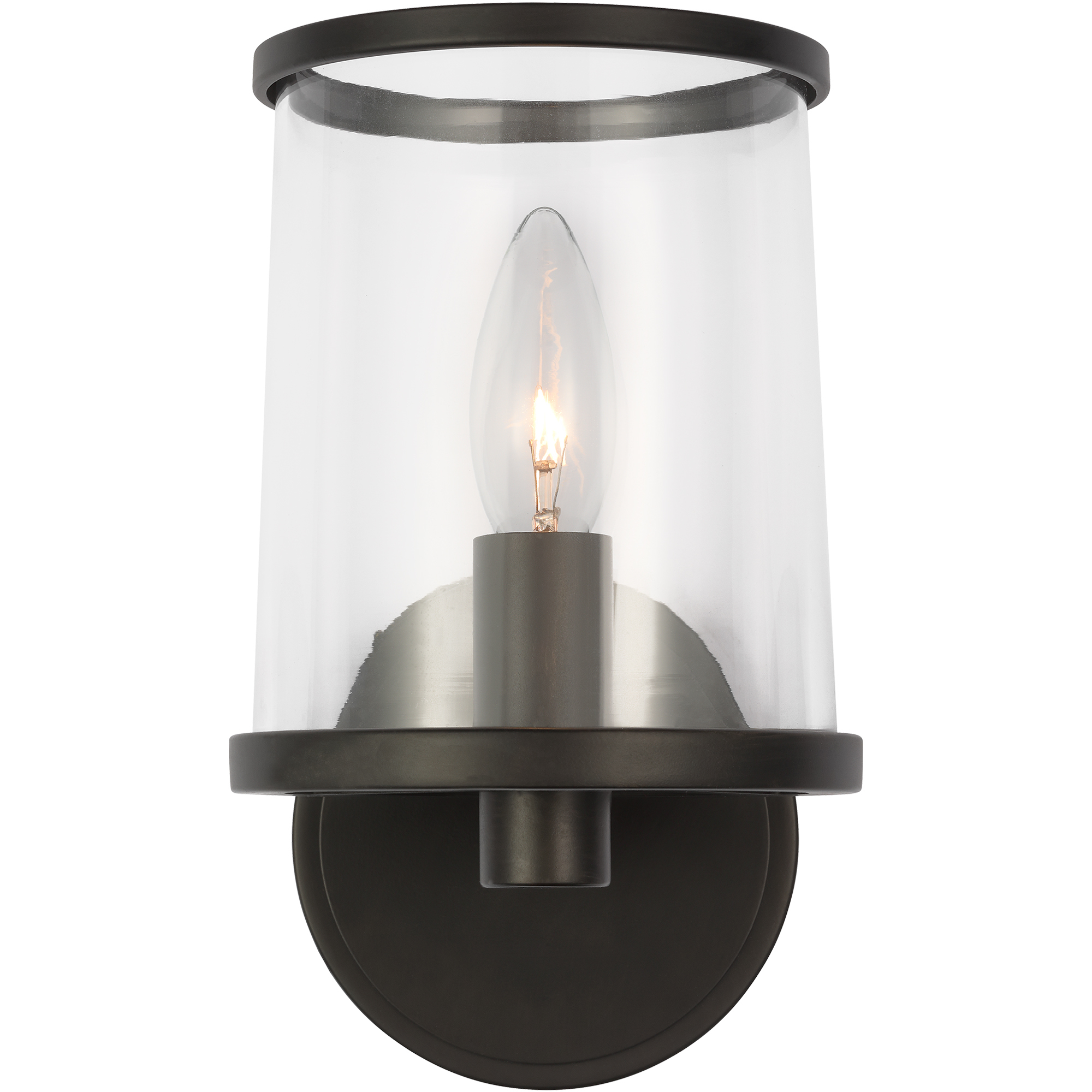 Reynolds 1 Light 5.38 inch Aged Iron Vanity Light Wall Light