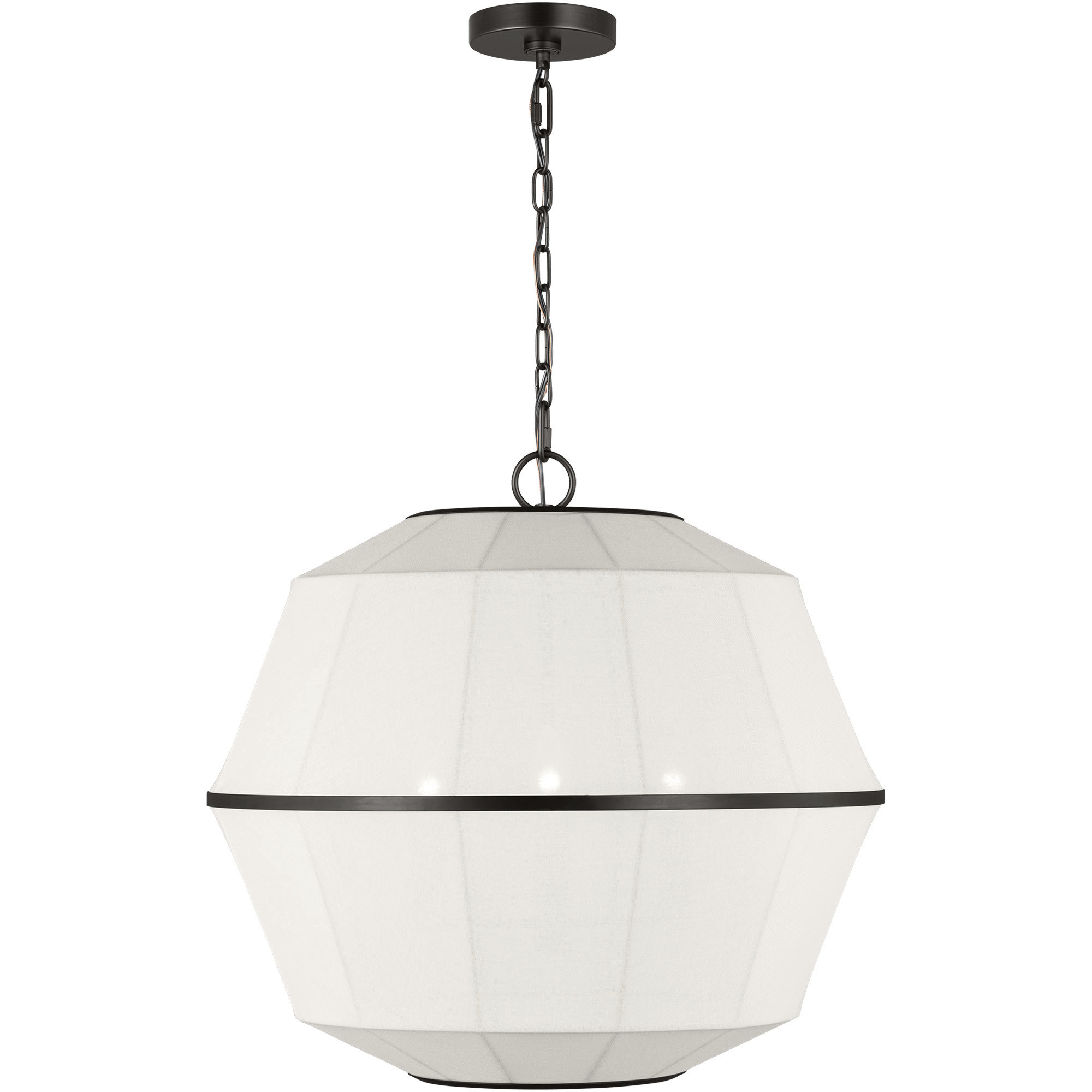 ED Ellen DeGeneres Hikari 3 Light 22.13 inch Aged Iron Pendant Ceiling Light