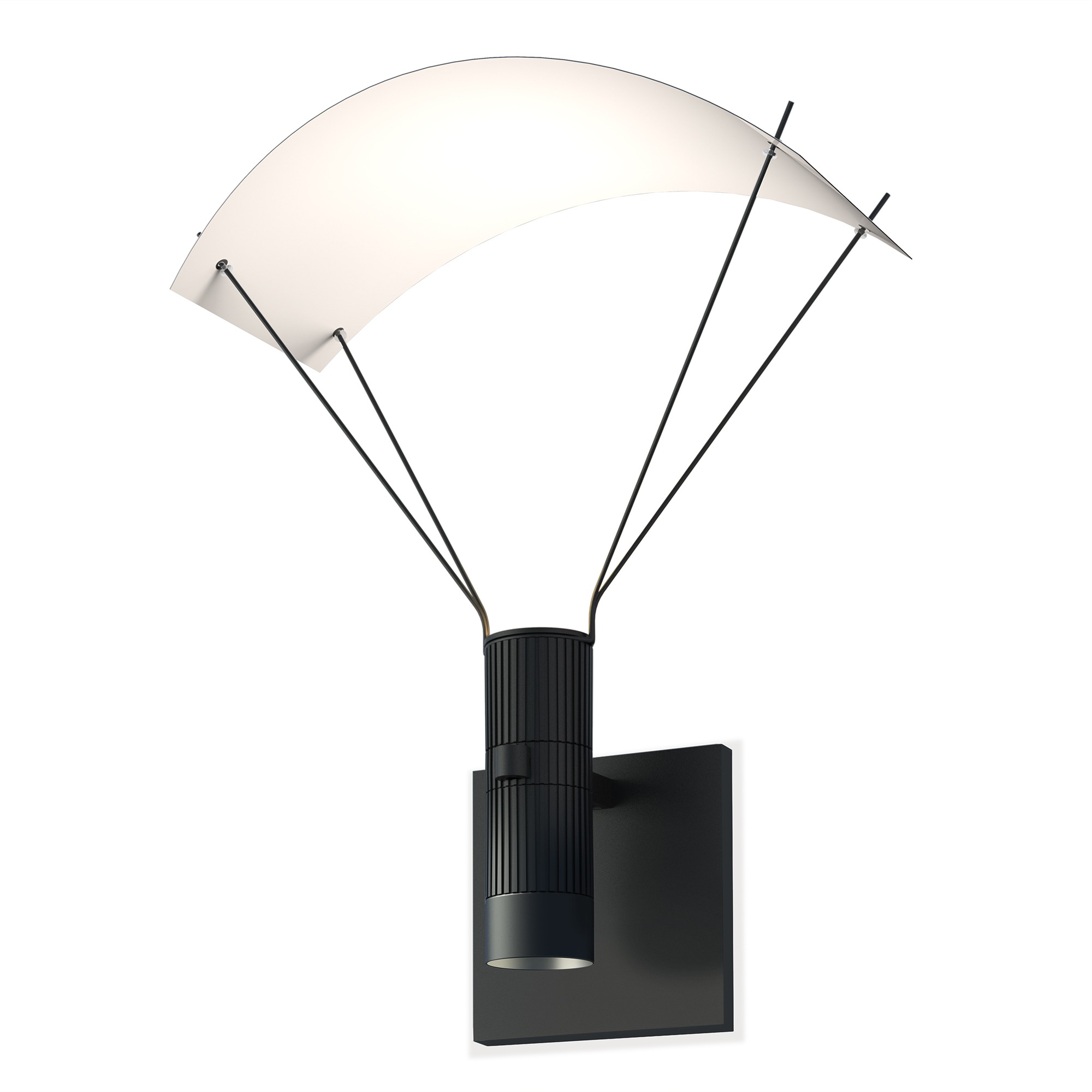 Suspenders LED 10.75 inch Satin Black ADA Modular Wall Mount Wall Light