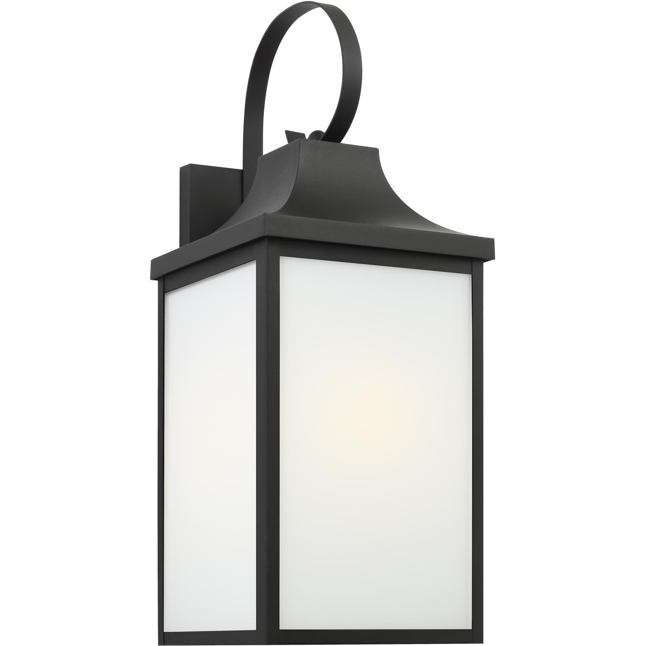 Saybrook 1 Light 21.88 inch Textured Black Outdoor Wall Fixture