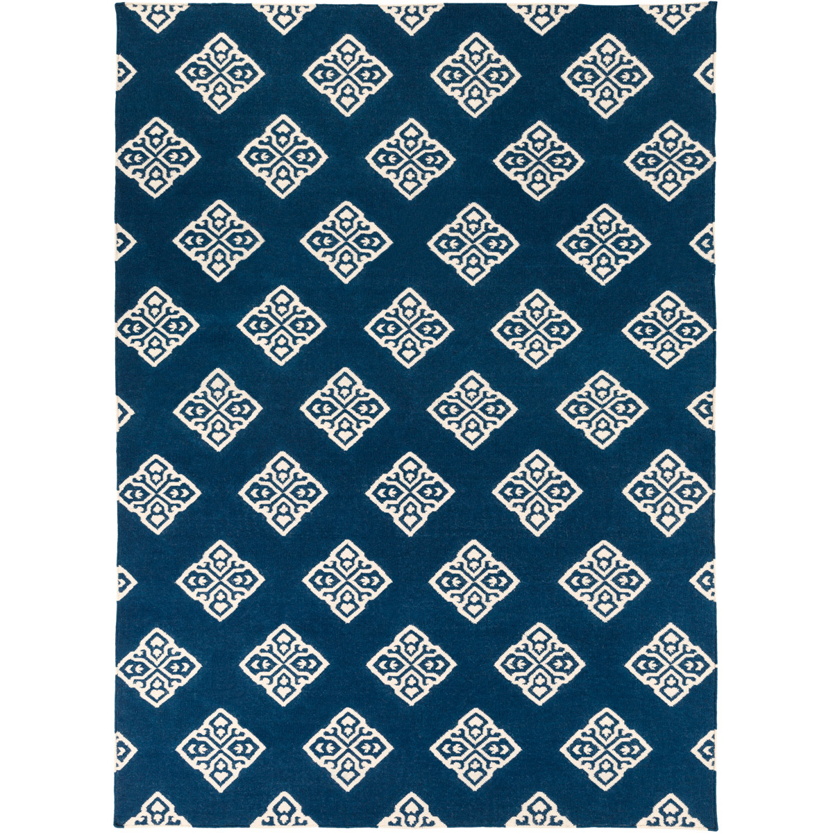 Frontier 66 X 42 inch Navy, Ivory Rug