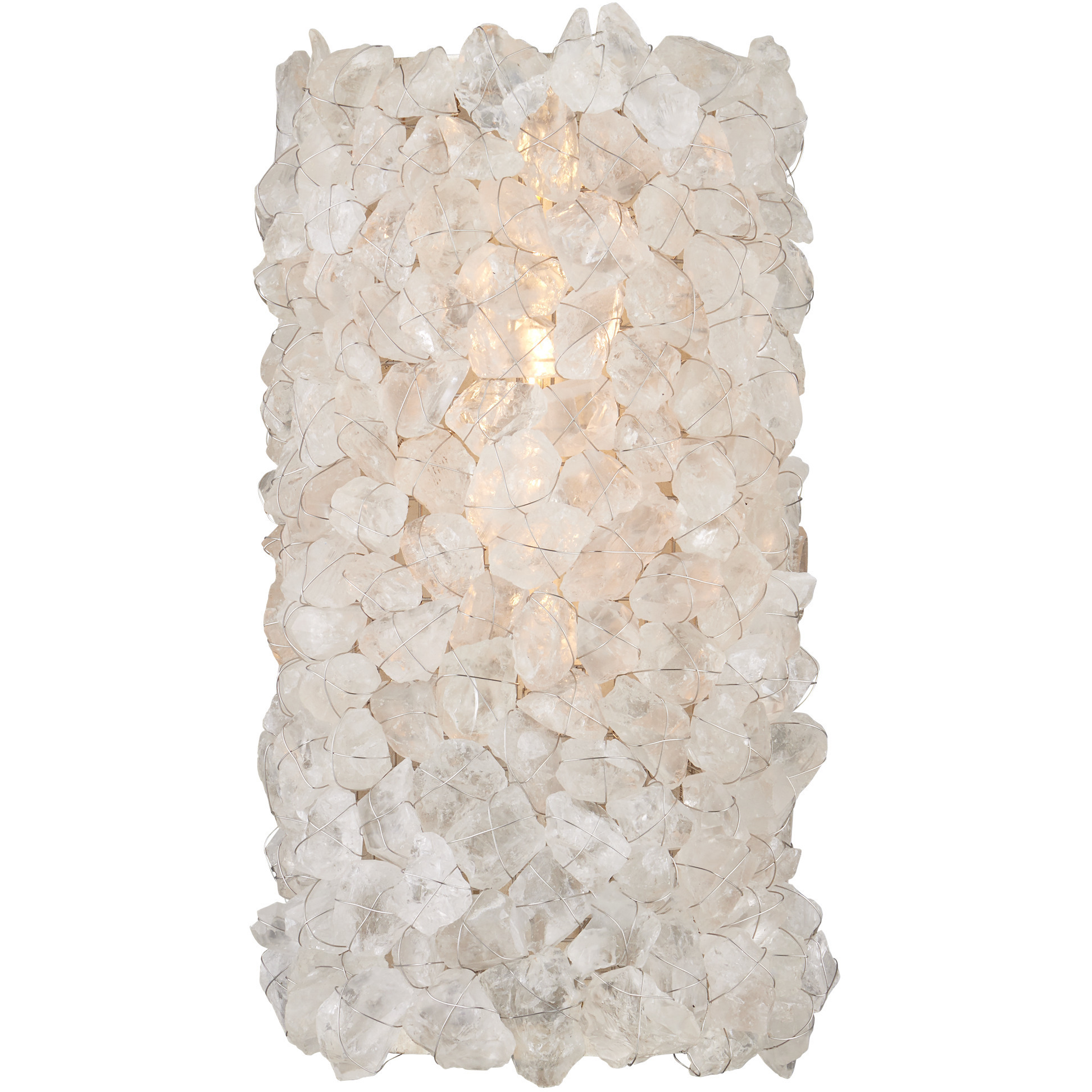 Iconoclast 1 Light 8 inch Contemporary Silver Leaf Wall Sconce Wall Light