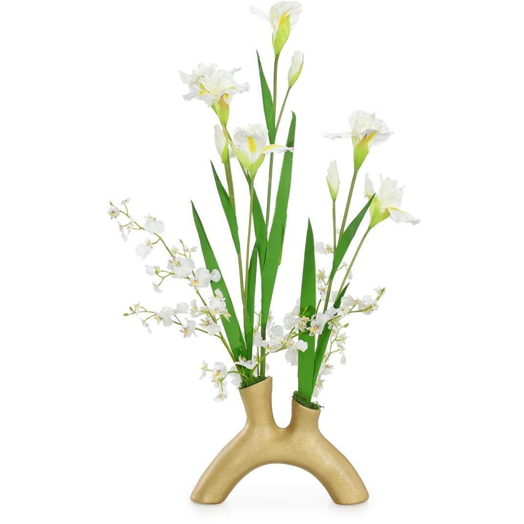 Golden Irises Botanical/Floral