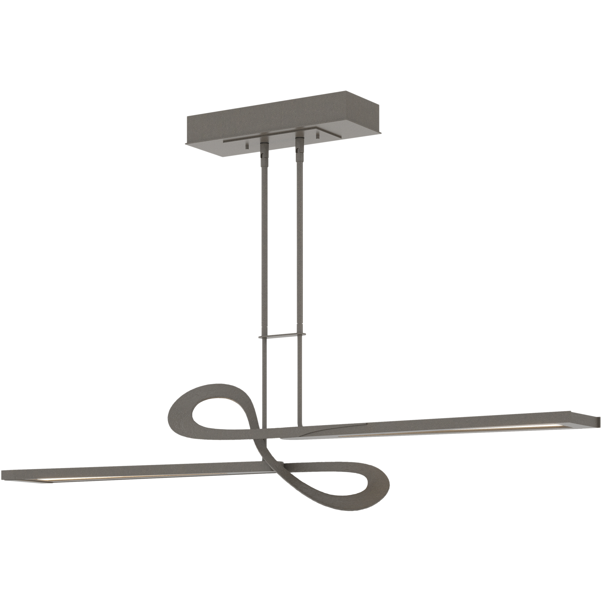 Switchback LED 49.8 inch Dark Smoke Pendant Ceiling Light