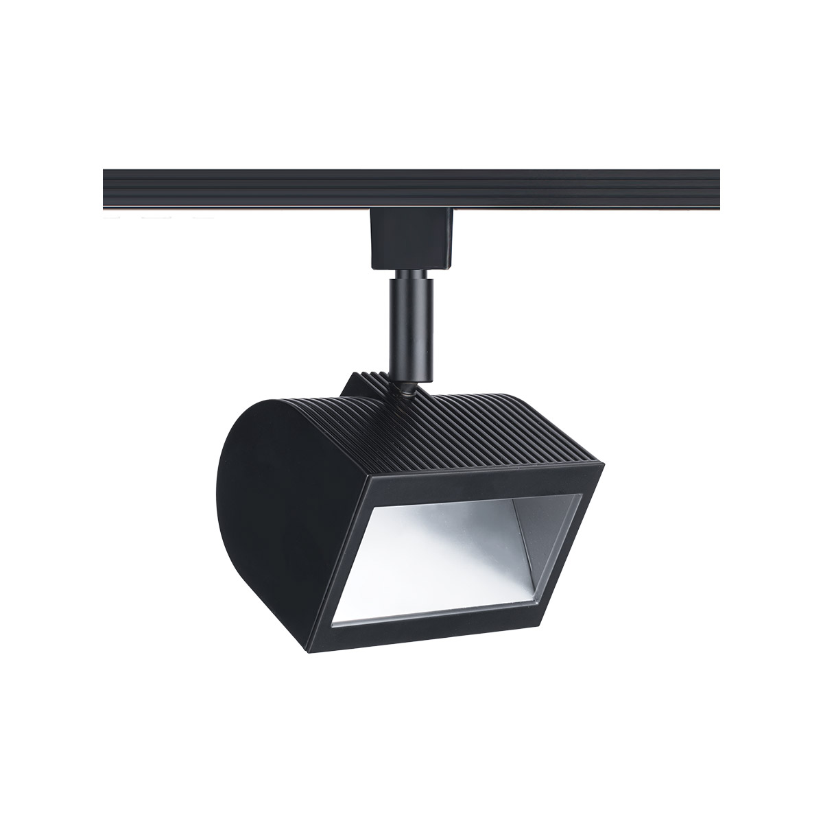 Wall Wash 1 Light 120 Black Track Head Ceiling Light in 4000K