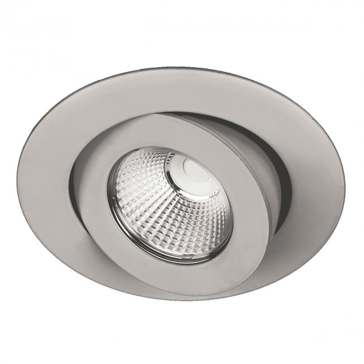 Ocularc LED Brushed Nickel Recessed Lighting in Flood, 3000K